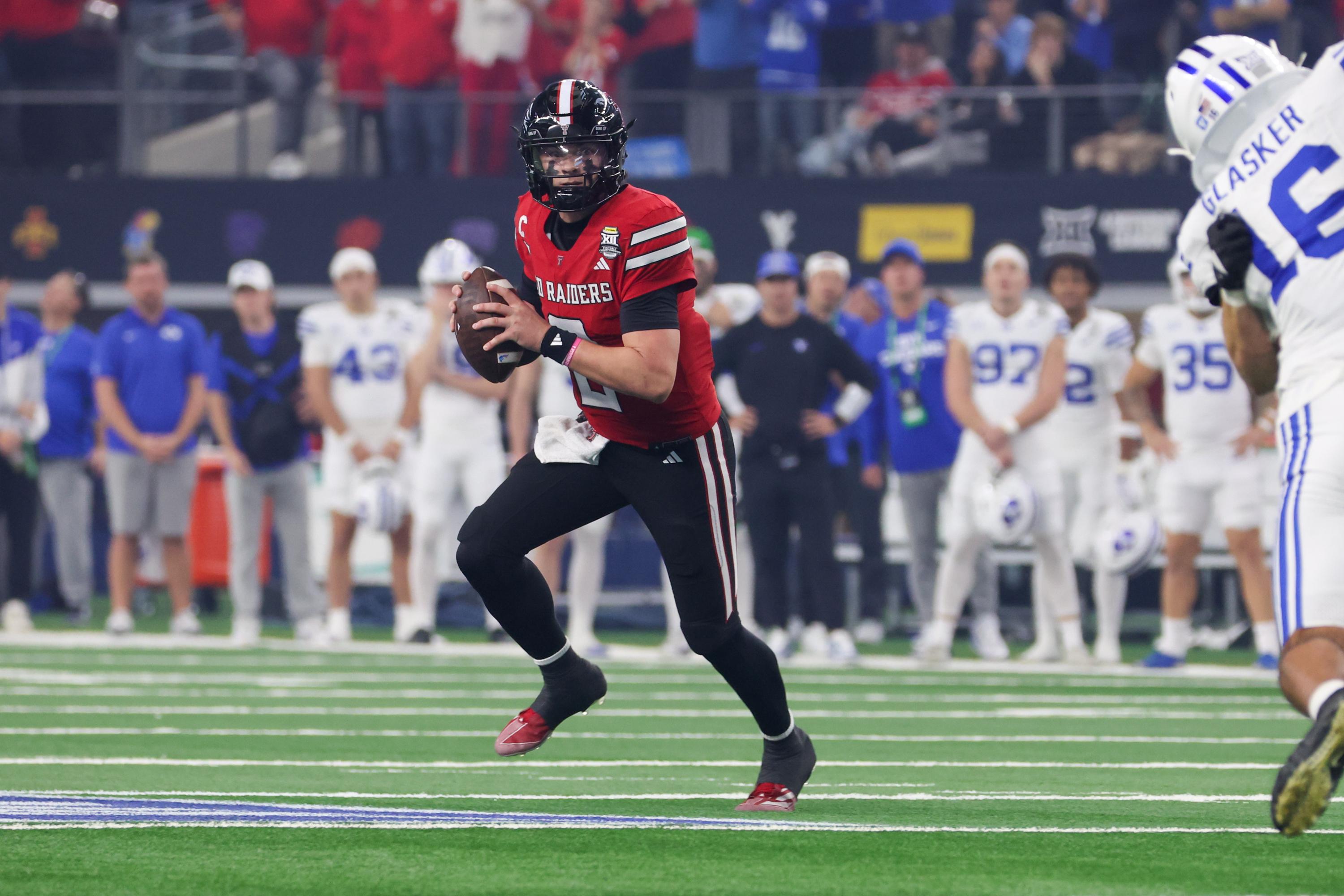 COLLEGE FOOTBALL: DEC 06 Big 12 Championship Game Texas Tech vs BYU