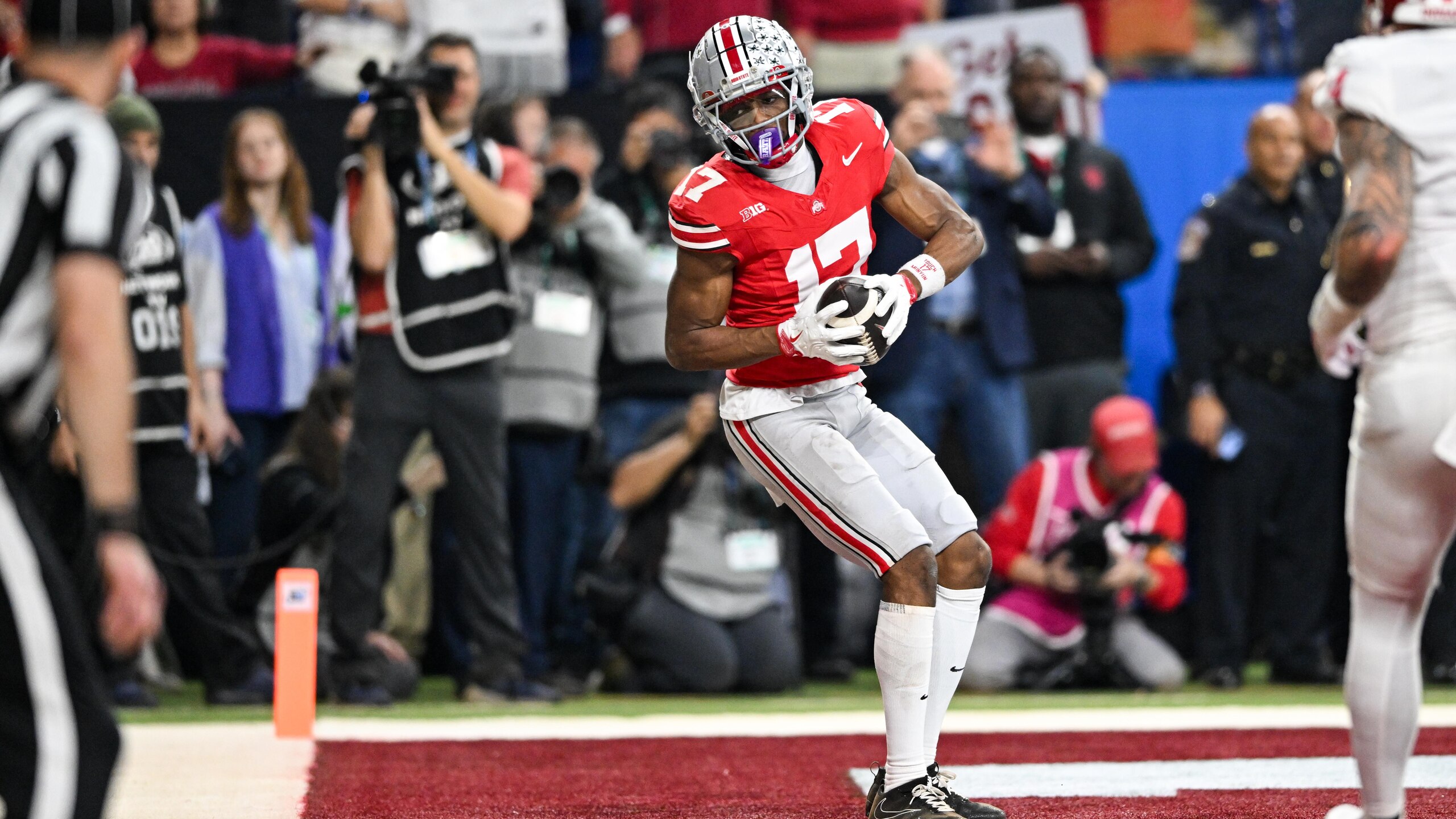 COLLEGE FOOTBALL: DEC 06 Big Ten Championship Game Indiana vs Ohio State COLLEGE FOOTBALL: DEC 06 Big Ten Championship Game Indiana vs Ohio State
