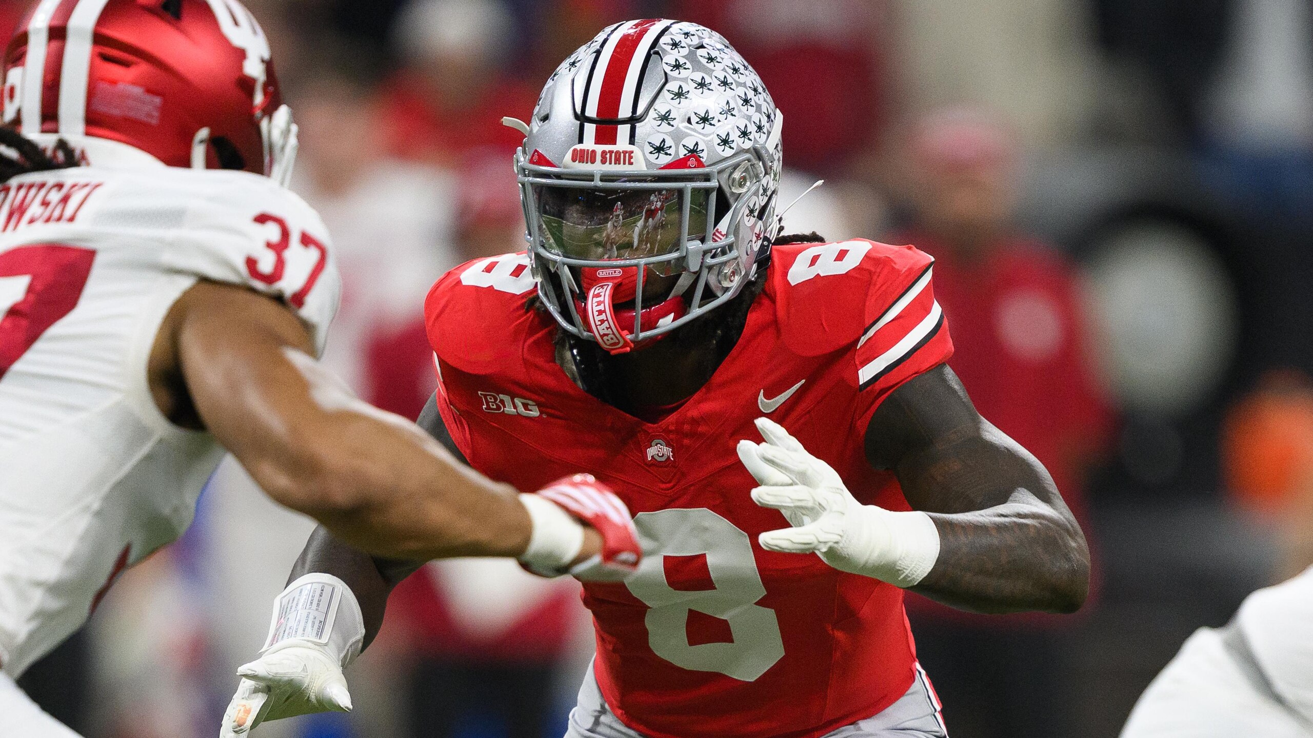 COLLEGE FOOTBALL: DEC 06 Big Ten Championship Game Indiana vs Ohio State COLLEGE FOOTBALL: DEC 06 Big Ten Championship Game Indiana vs Ohio State