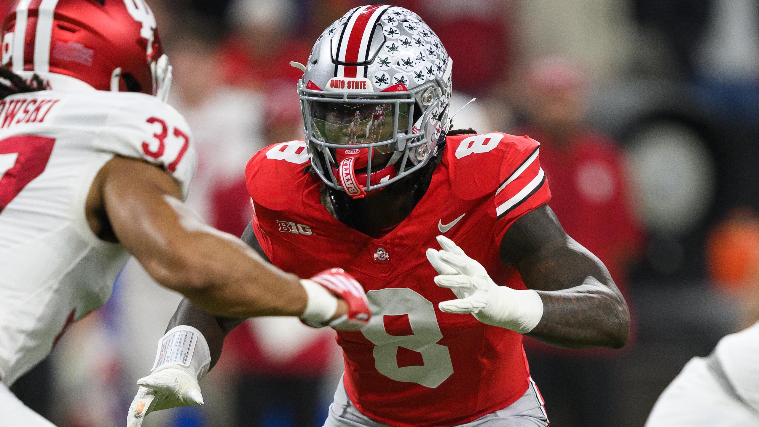 COLLEGE FOOTBALL: DEC 06 Big Ten Championship Game Indiana vs Ohio State COLLEGE FOOTBALL: DEC 06 Big Ten Championship Game Indiana vs Ohio State