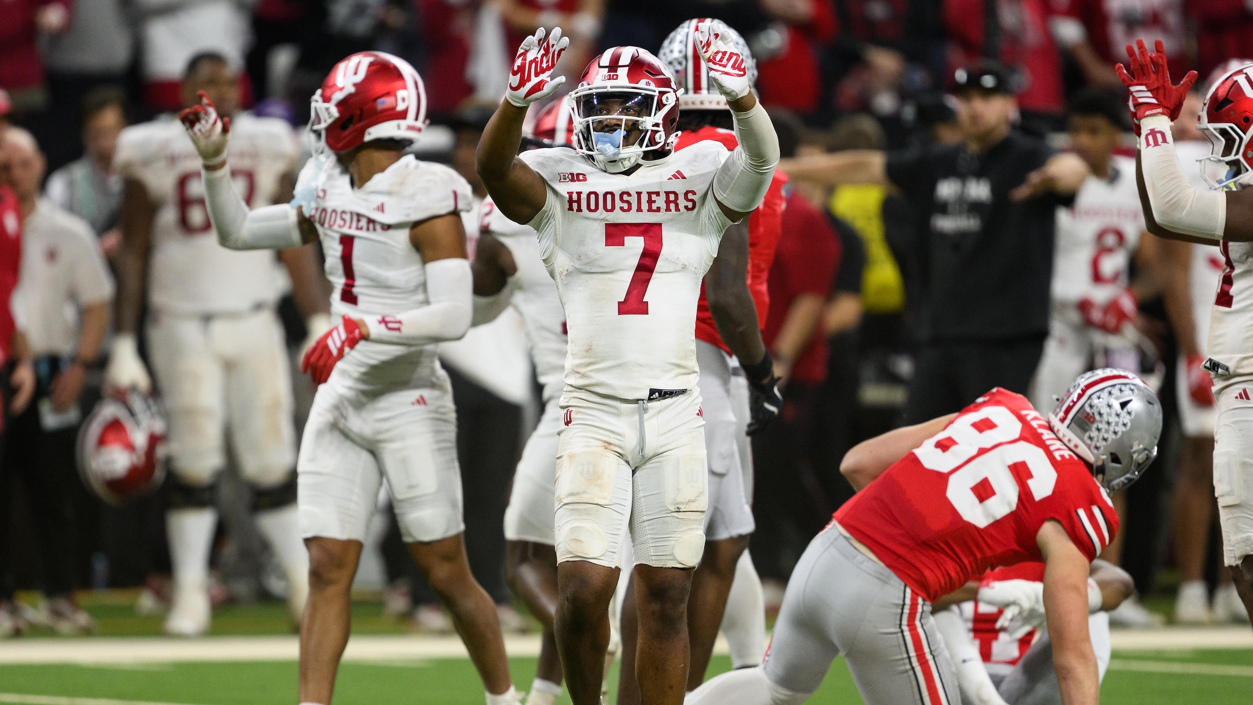 COLLEGE FOOTBALL: DEC 06 Big Ten Championship Game Indiana vs Ohio State COLLEGE FOOTBALL: DEC 06 Big Ten Championship Game Indiana vs Ohio State