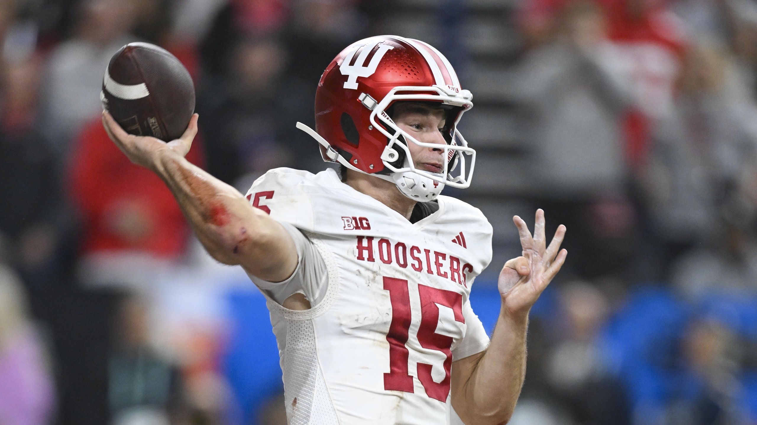 COLLEGE FOOTBALL: DEC 06 Big Ten Championship Game Indiana vs Ohio State COLLEGE FOOTBALL: DEC 06 Big Ten Championship Game Indiana vs Ohio State