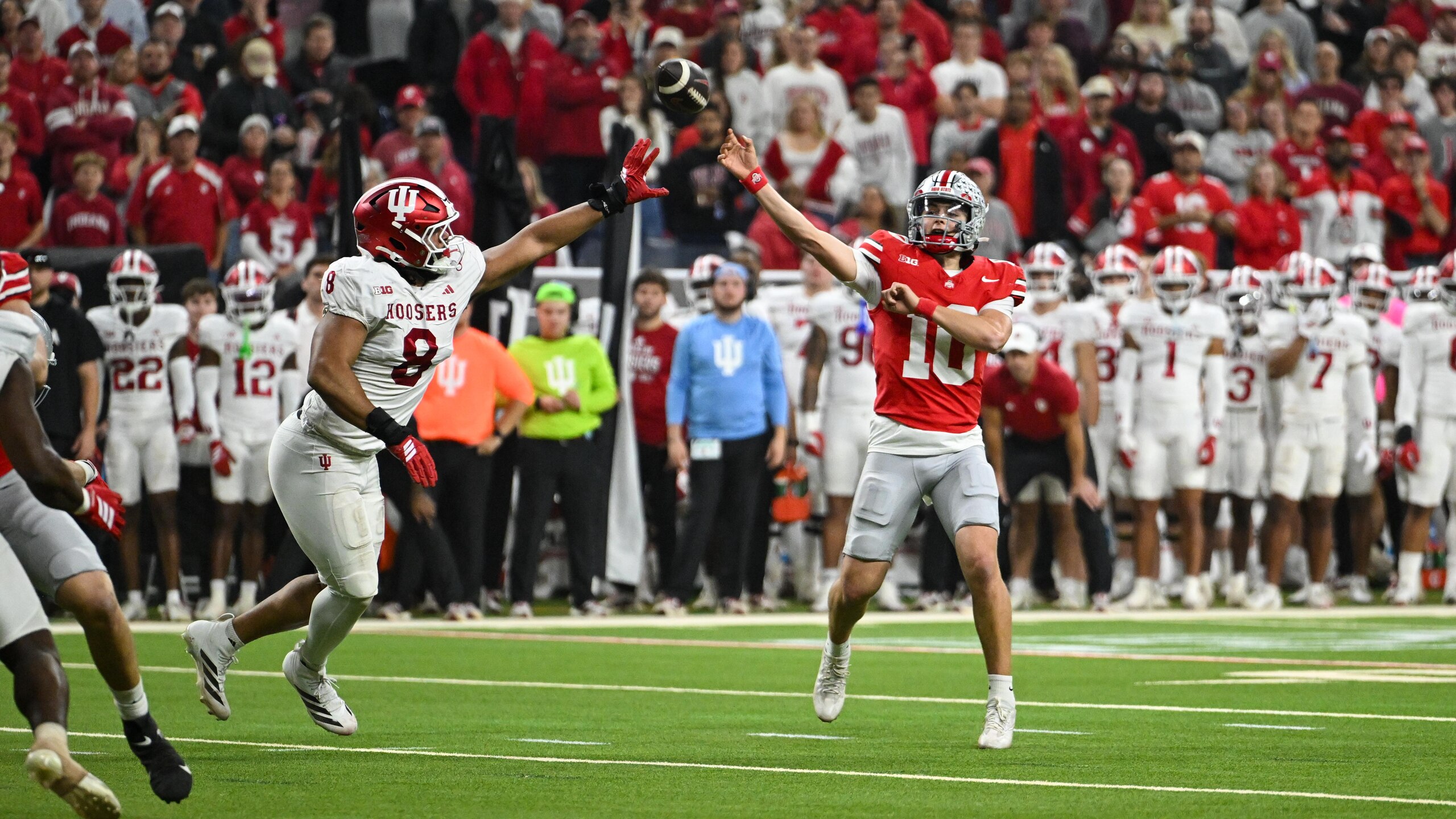 COLLEGE FOOTBALL: DEC 06 Big Ten Championship Game Indiana vs Ohio State COLLEGE FOOTBALL: DEC 06 Big Ten Championship Game Indiana vs Ohio State