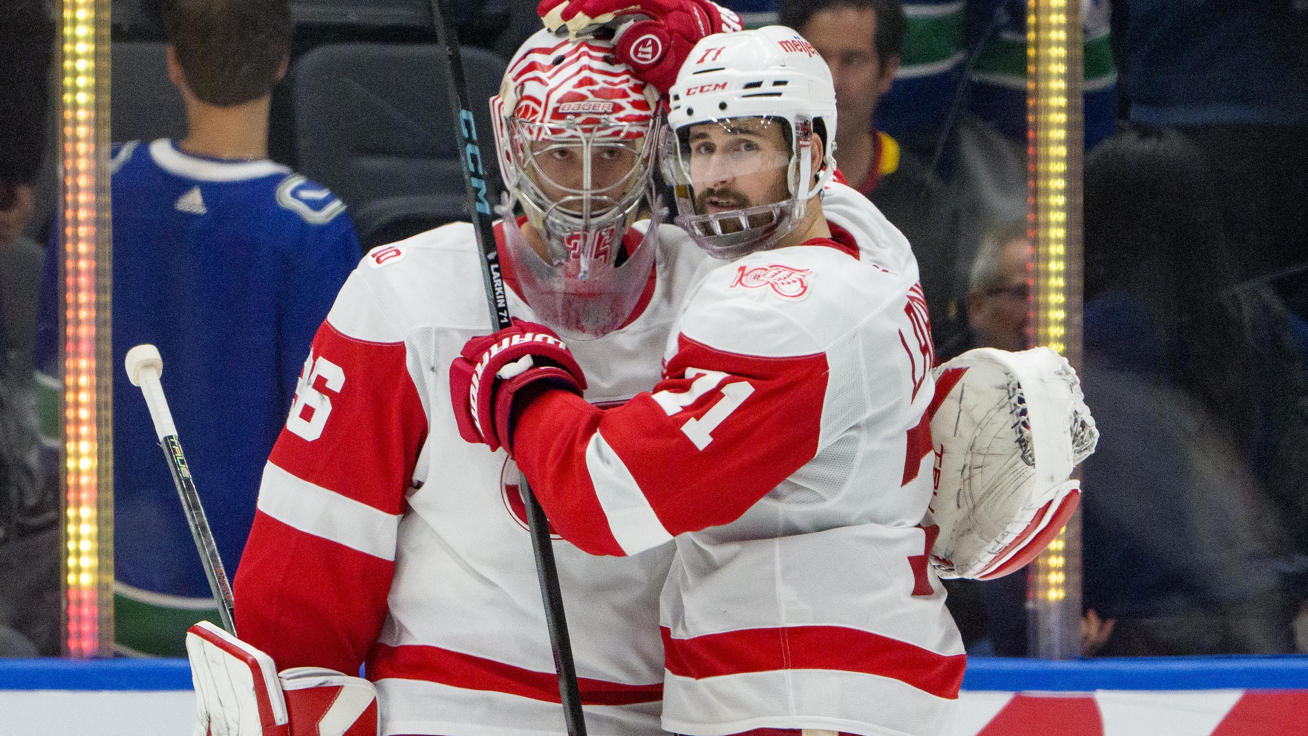 Detroit Red Wings v Vancouver Canucks