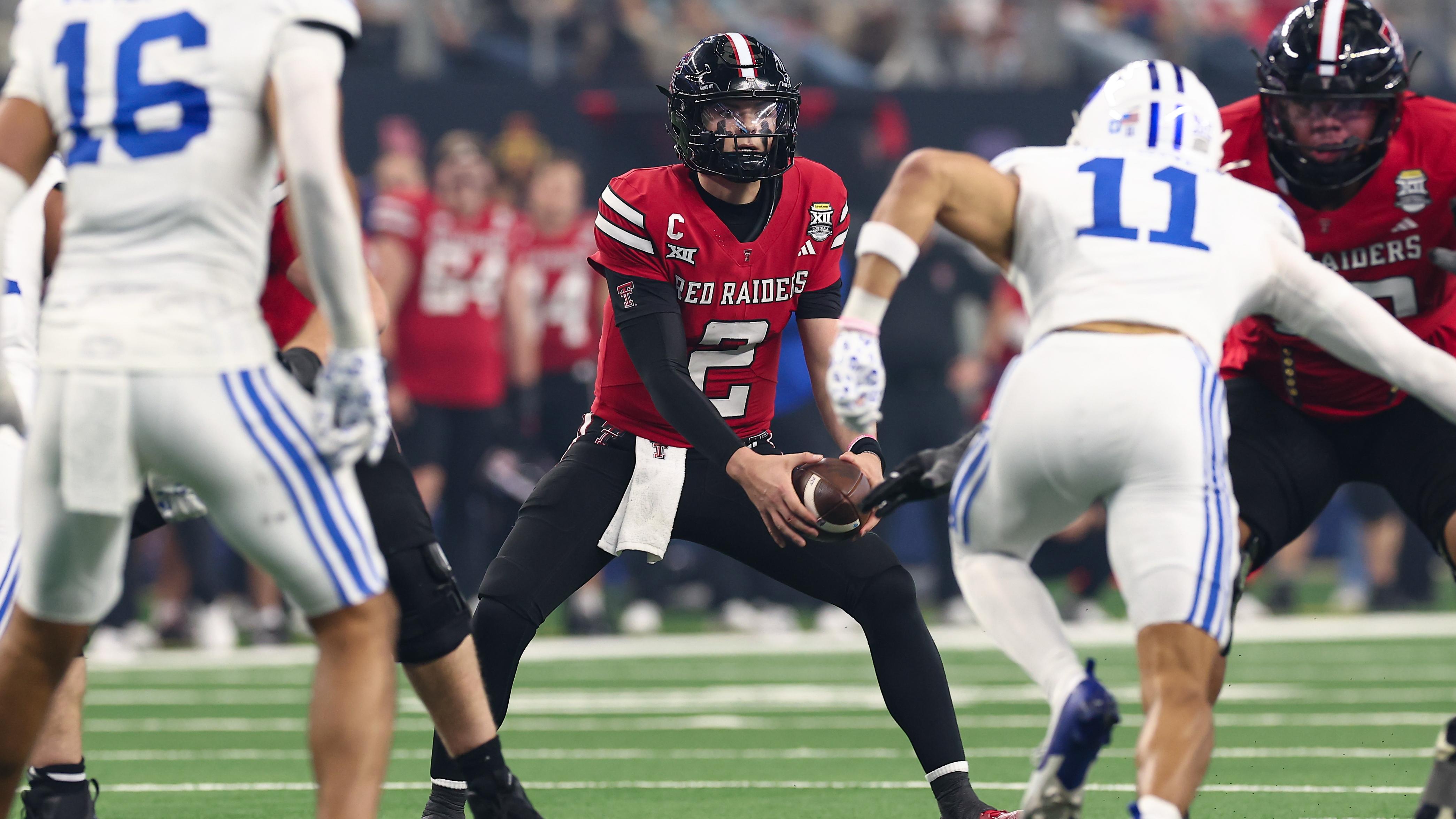 COLLEGE FOOTBALL: DEC 06 Big 12 Championship Game Texas Tech vs BYU