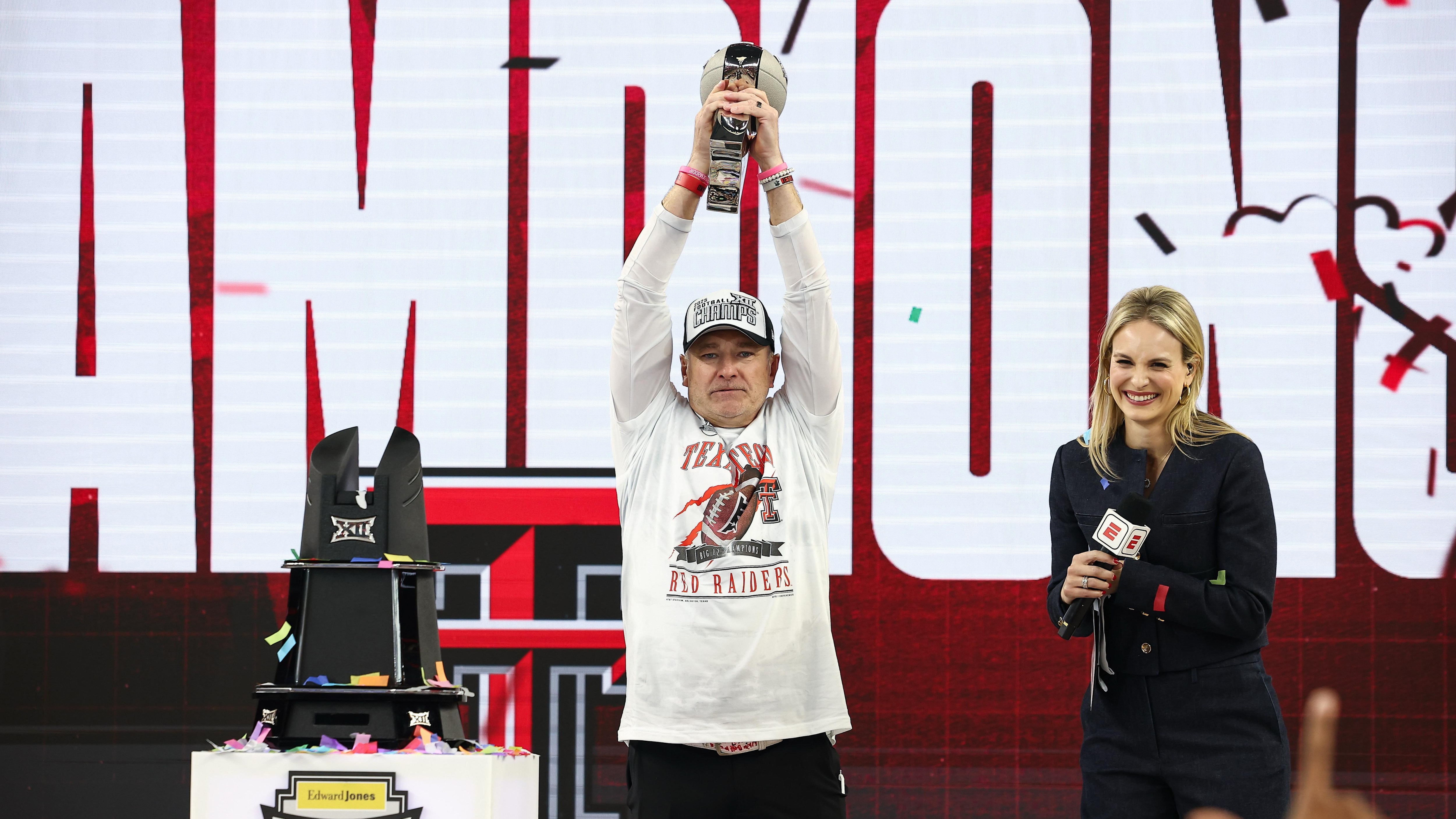 COLLEGE FOOTBALL: DEC 06 Big 12 Championship Game Texas Tech vs BYU