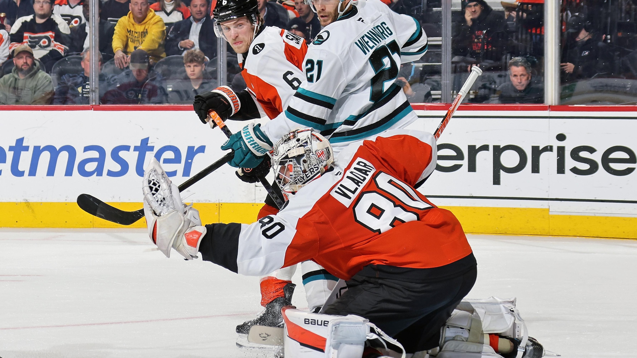 San Jose Sharks v Philadelphia Flyers