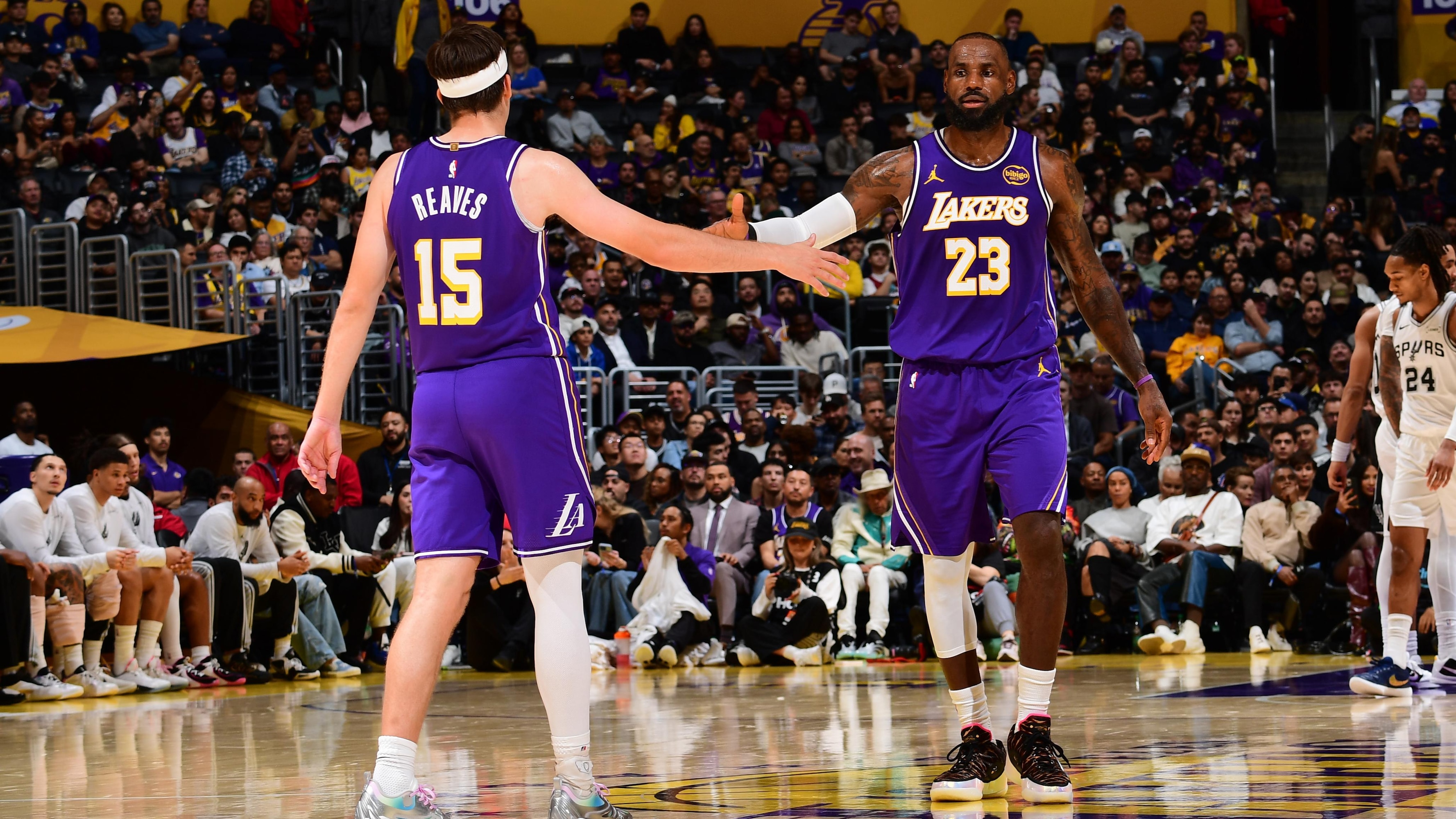 Lakers' LeBron James Reacts to Agent Rich Paul's Comments About Potential Austin Reaves Trade
