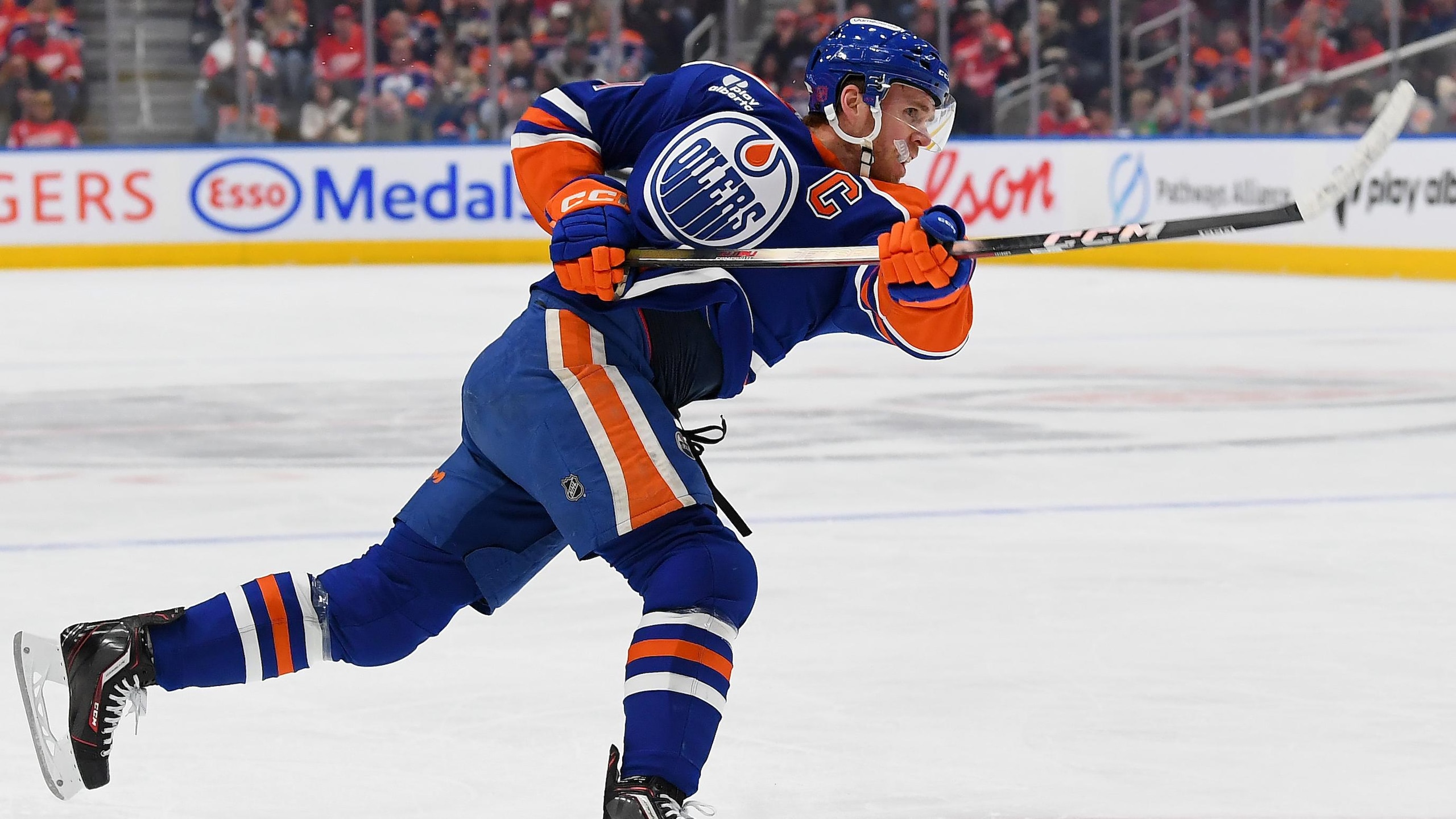 Detroit Red Wings v Edmonton Oilers