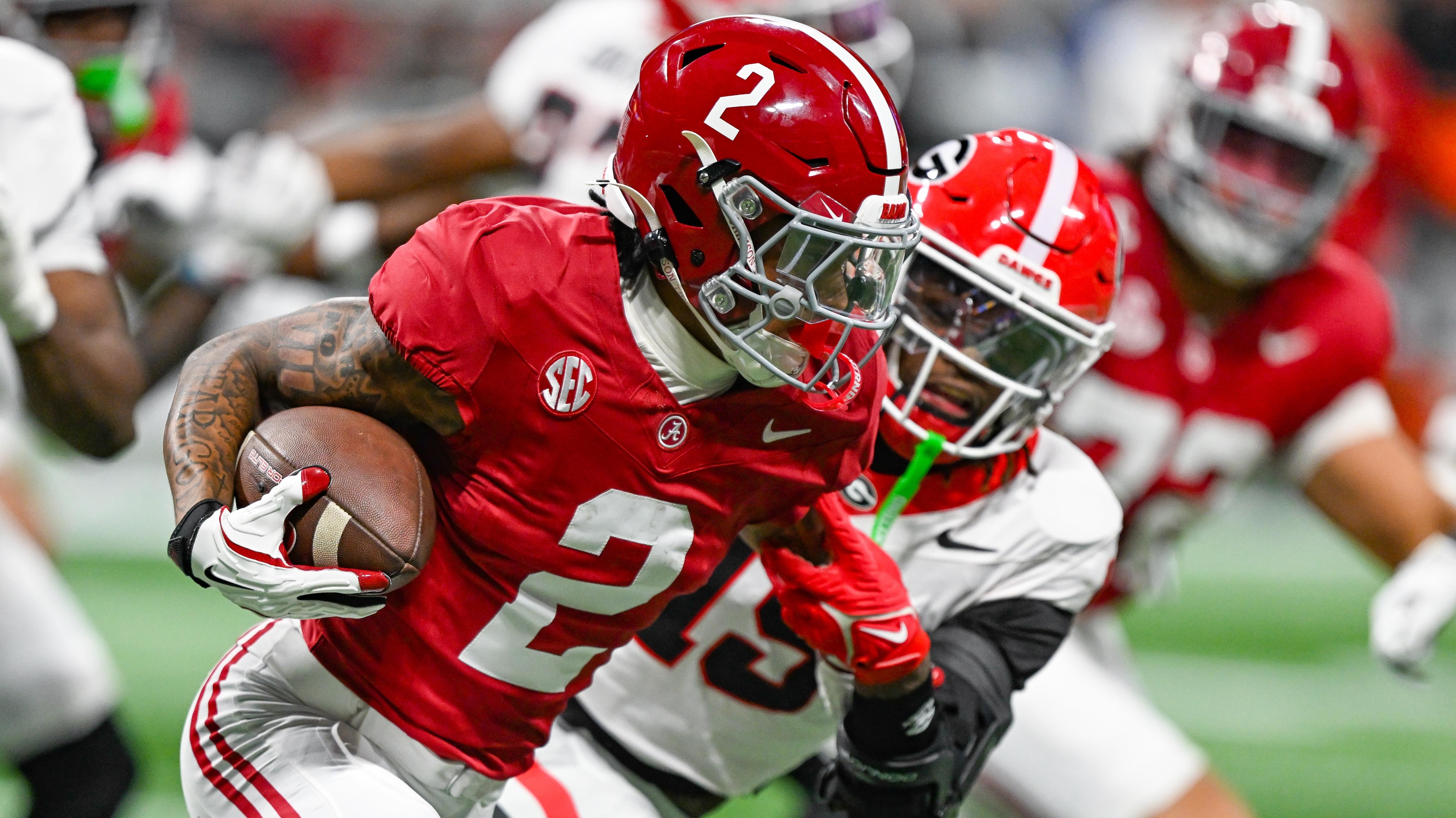 COLLEGE FOOTBALL: DEC 06 SEC Championship Game Georgia vs Alabama COLLEGE FOOTBALL: DEC 06 SEC Championship Game Georgia vs Alabama