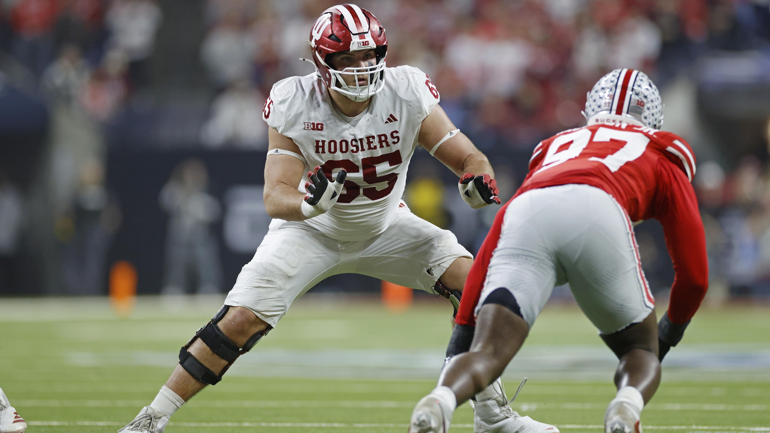 COLLEGE FOOTBALL: DEC 06 Big Ten Championship Game Indiana vs Ohio State COLLEGE FOOTBALL: DEC 06 Big Ten Championship Game Indiana vs Ohio State