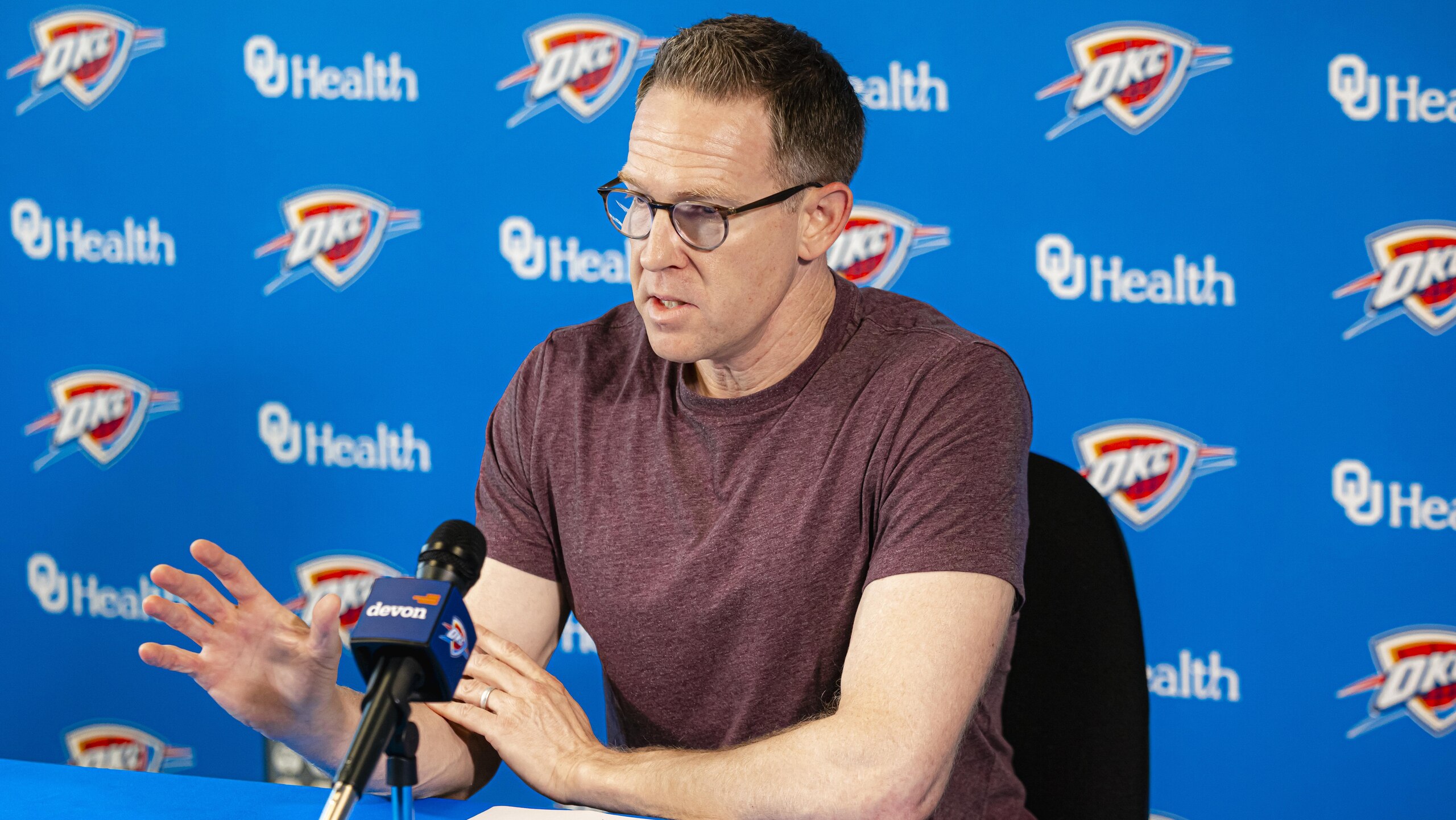 Sam Presti End of Season Media Availability