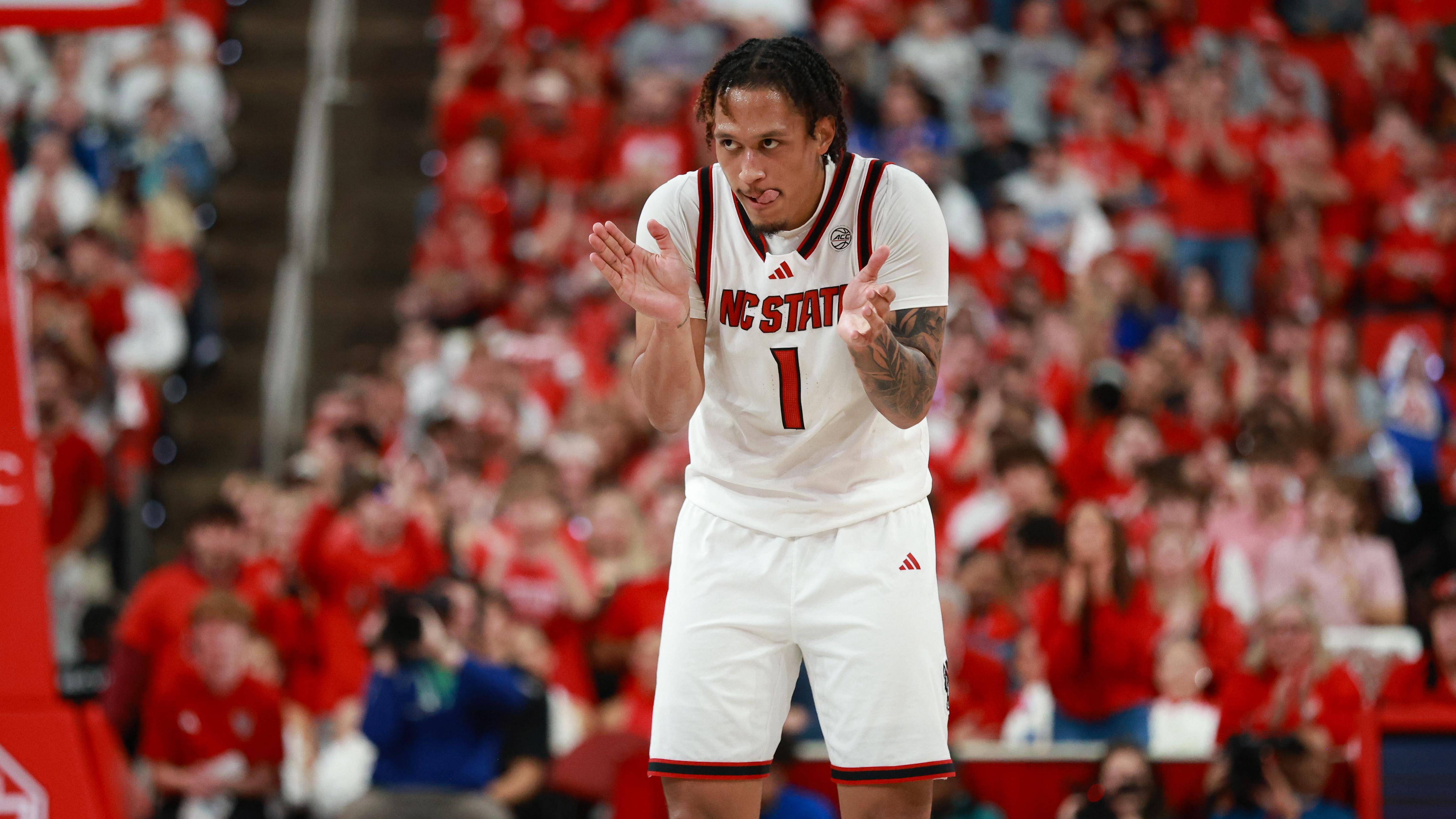 COLLEGE BASKETBALL: DEC 13 Kansas at NC State