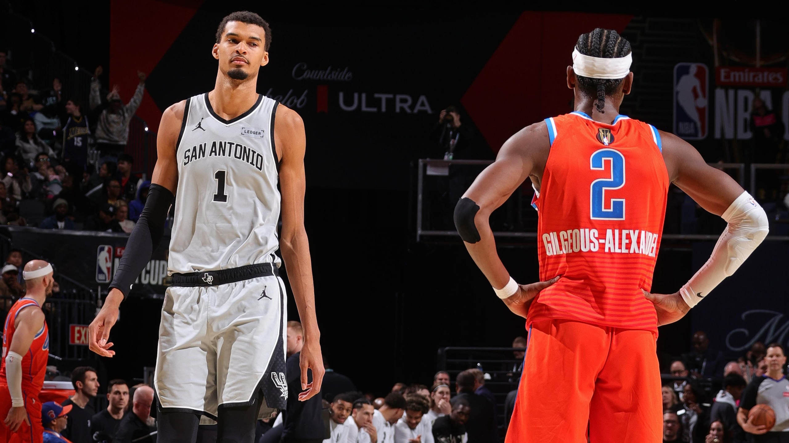 San Antonio Spurs v Oklahoma City Thunder: Emirates NBA Cup - Semifinals