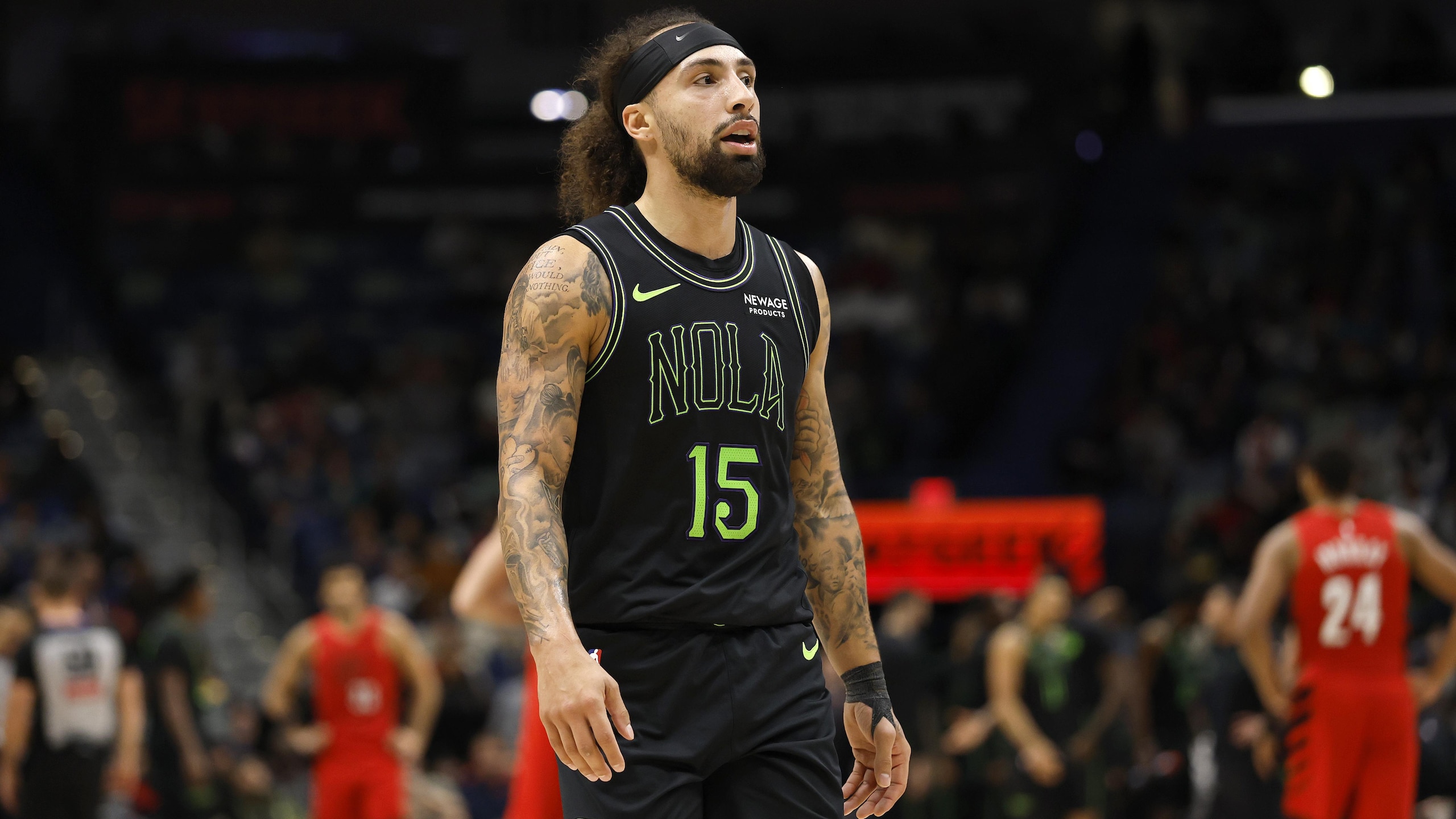 Portland Trail Blazers v New Orleans Pelicans Portland Trail Blazers v New Orleans Pelicans