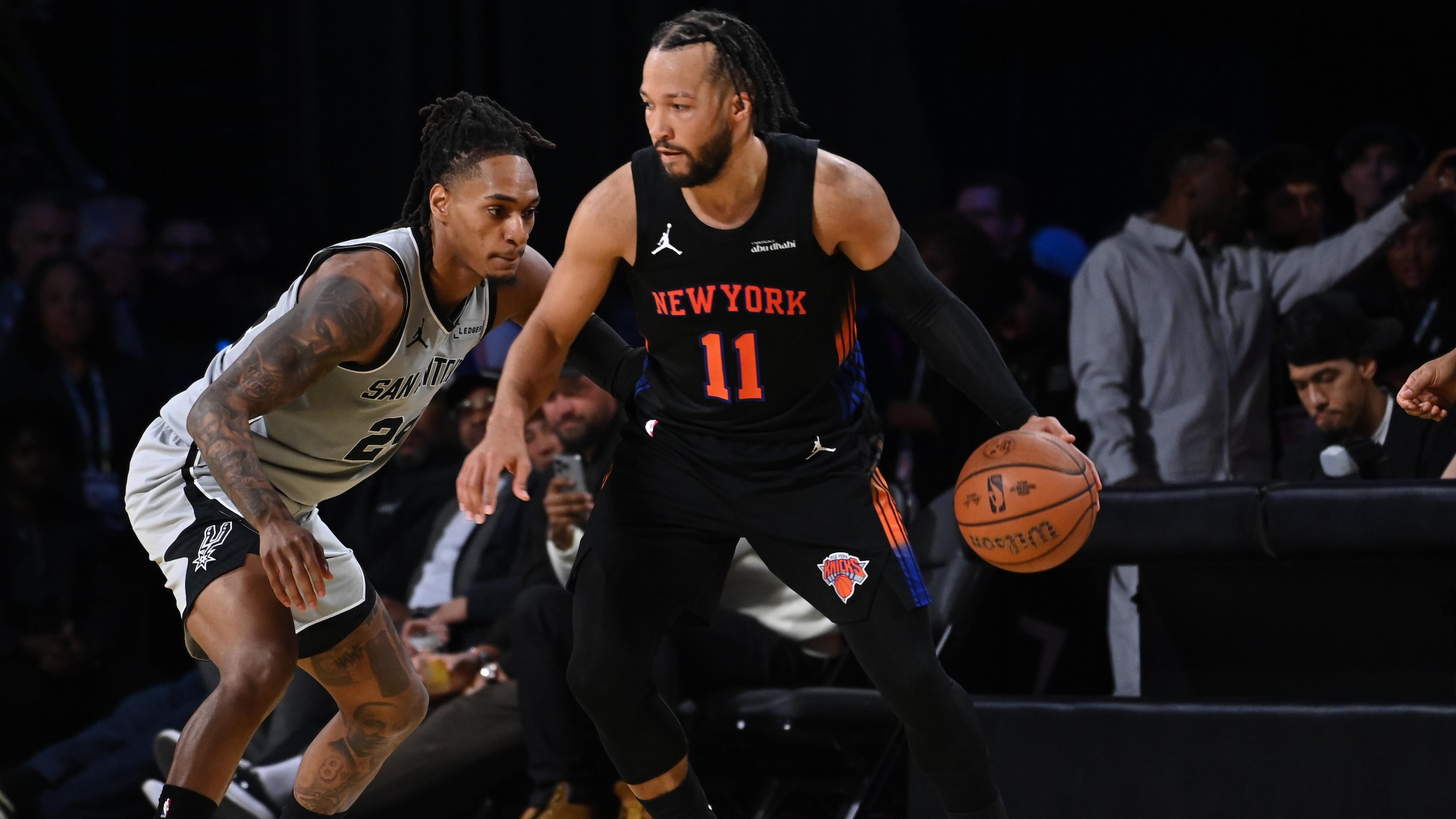 San Antonio Spurs v New York Knicks: Emirates NBA Cup - Final San Antonio Spurs v New York Knicks: Emirates NBA Cup - Final