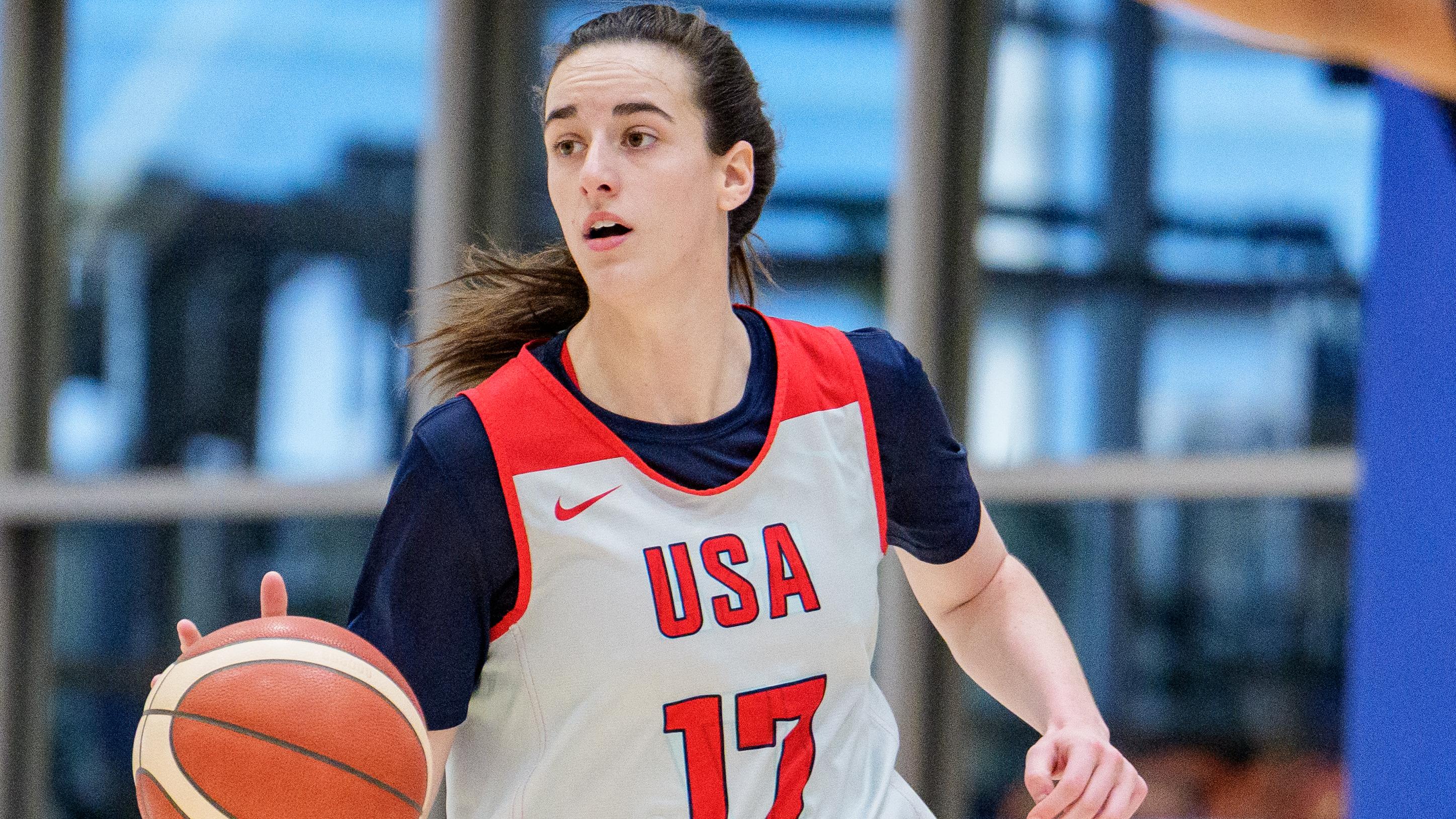 Caitlin Clark Shows Off Impressive Arm Throwing Football in Video Amid WNBA  Offseason