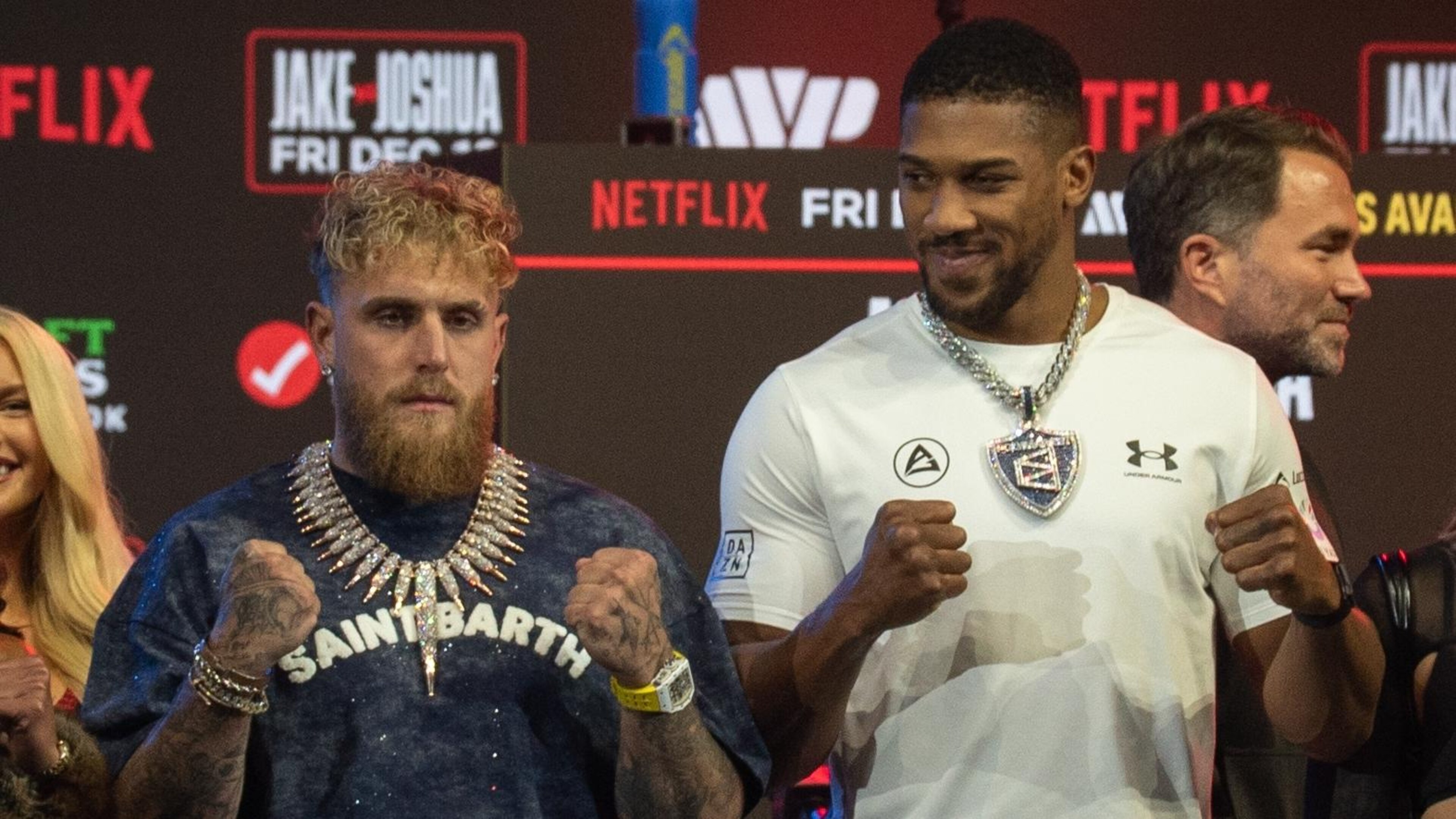 Jake Paul v Anthony Joshua - Press Conference