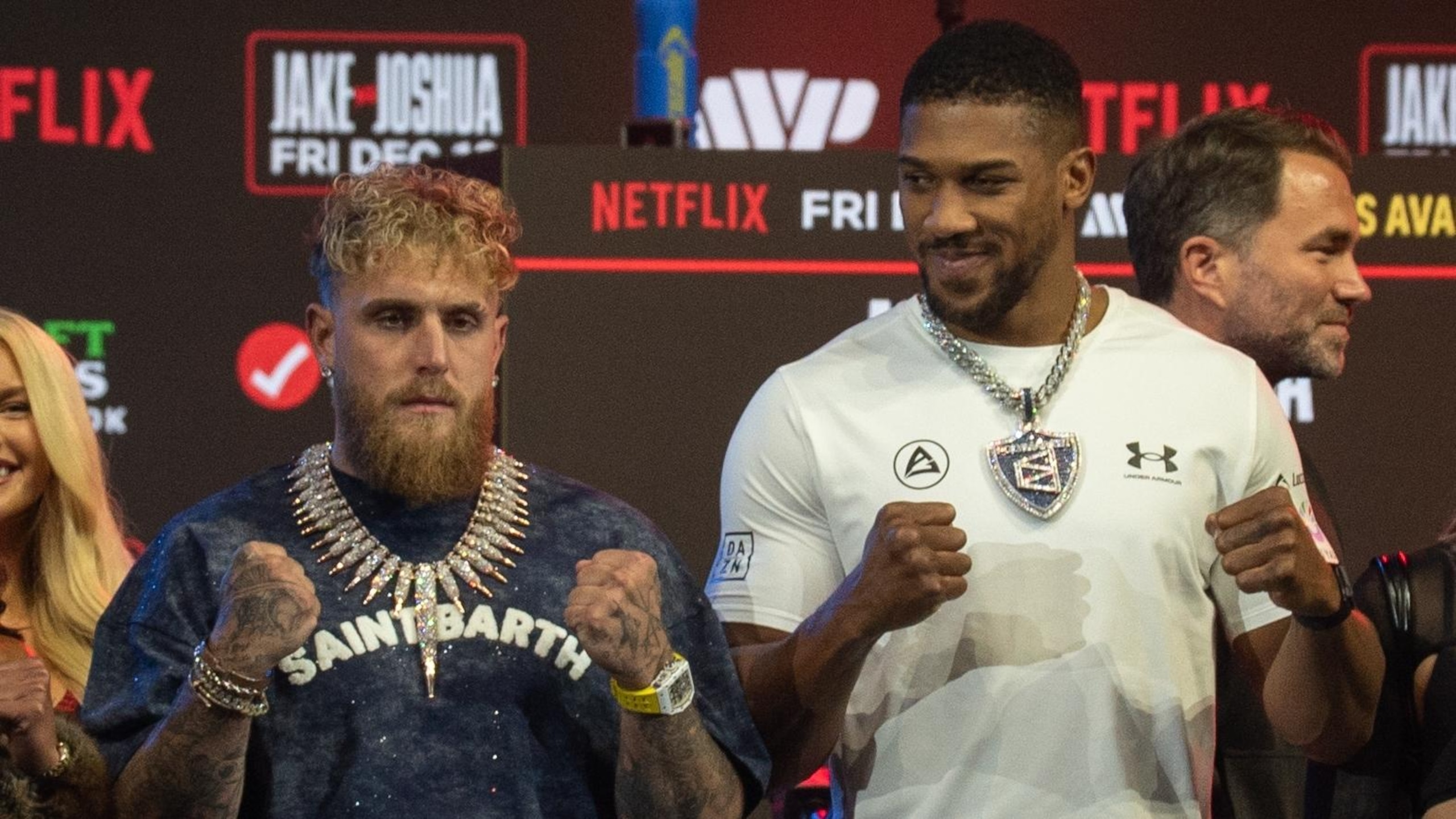 Jake Paul v Anthony Joshua - Press Conference