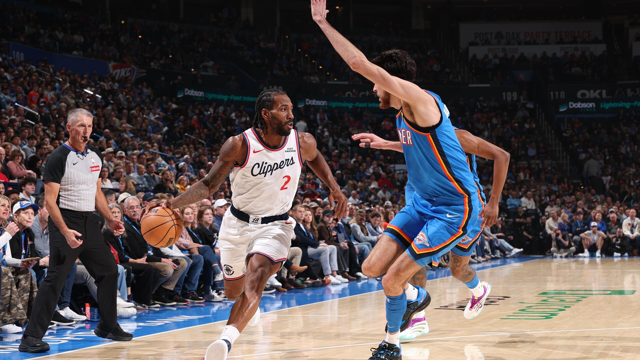 Los Angeles Clippers v Oklahoma City Thunder