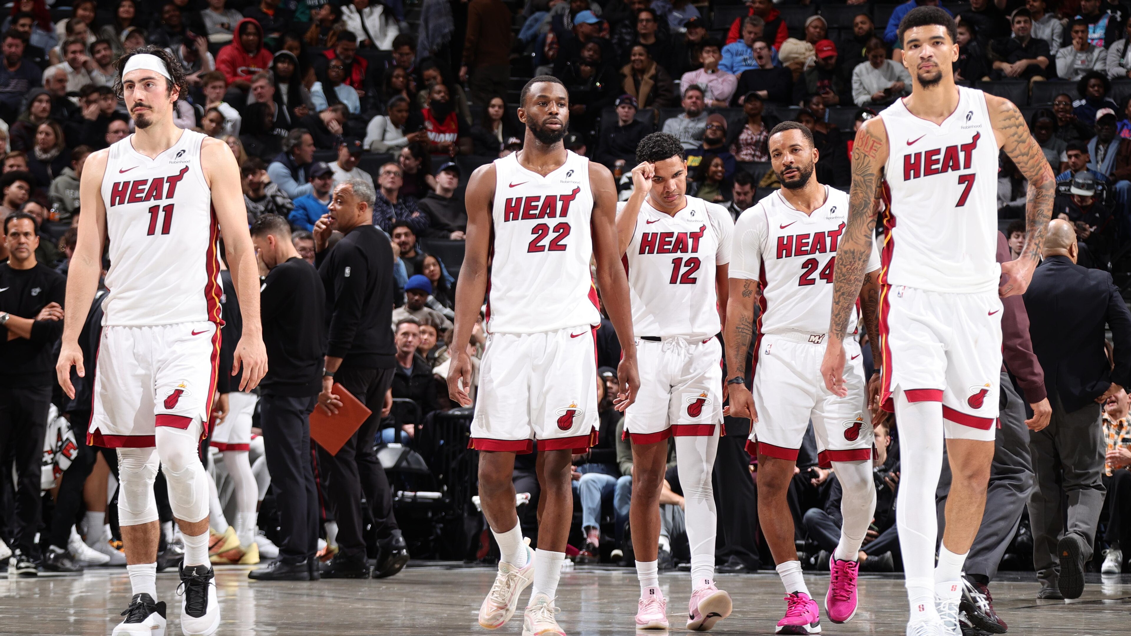 Miami Heat v Brooklyn Nets Miami Heat v Brooklyn Nets