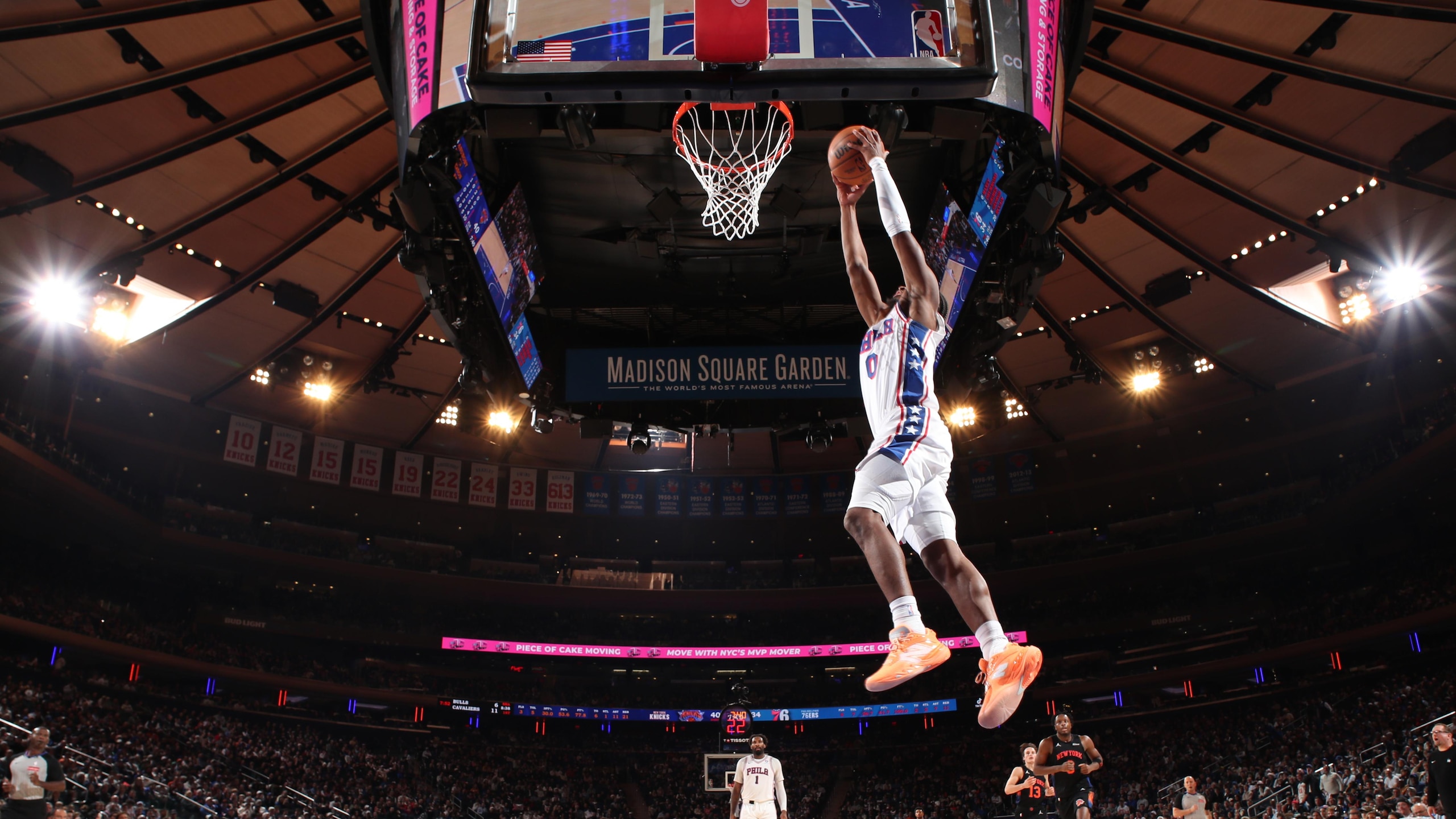 Philadelphia 76ers v New York Knicks