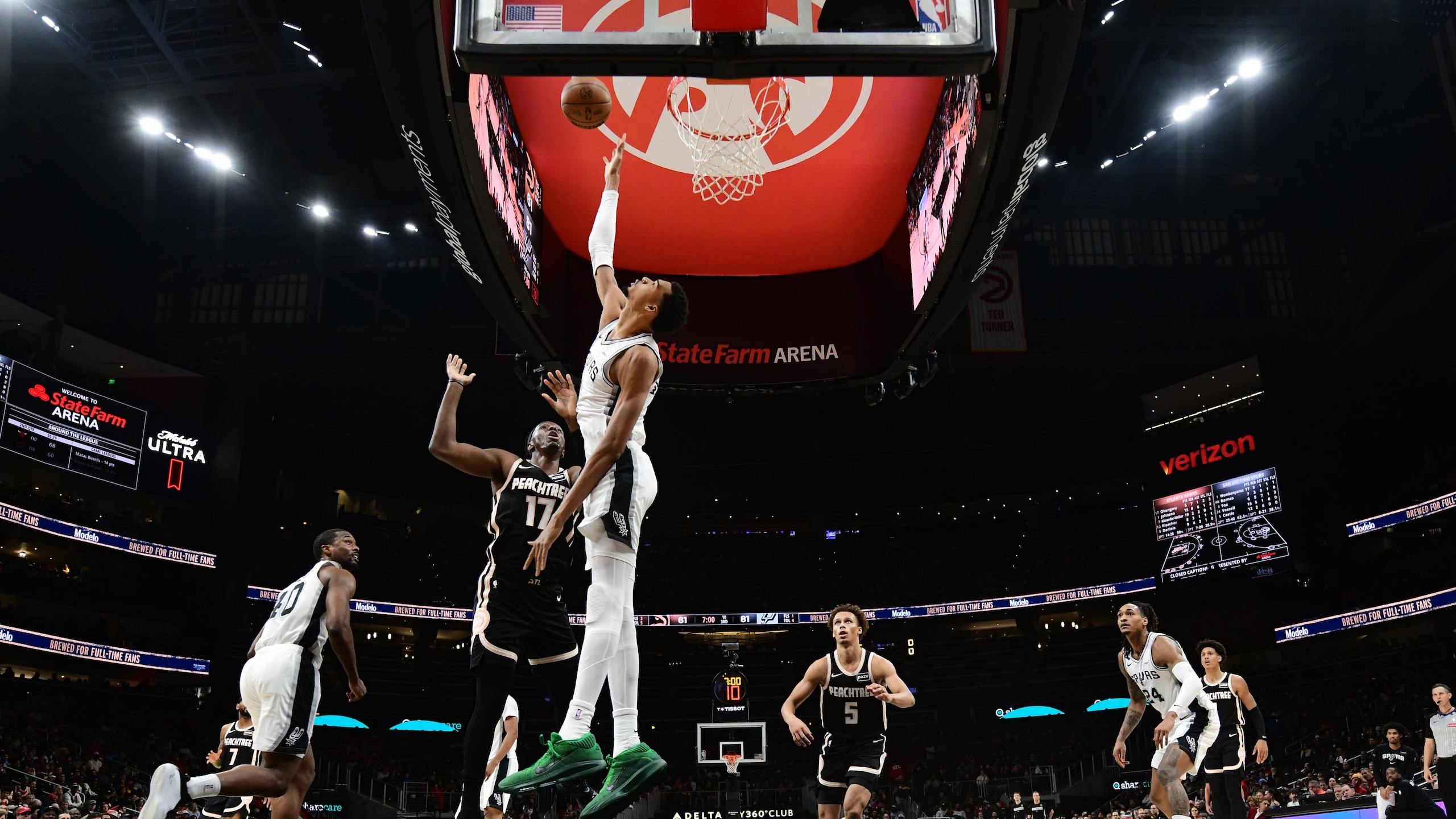 San Antonio Spurs v Atlanta Hawks