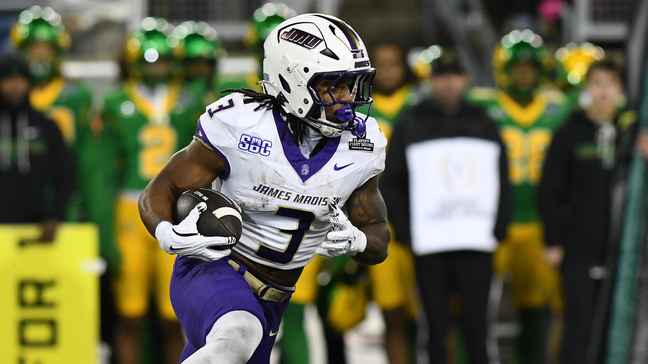 COLLEGE FOOTBALL: DEC 20 College Football Playoff First Round Game James Madison at Oregon
