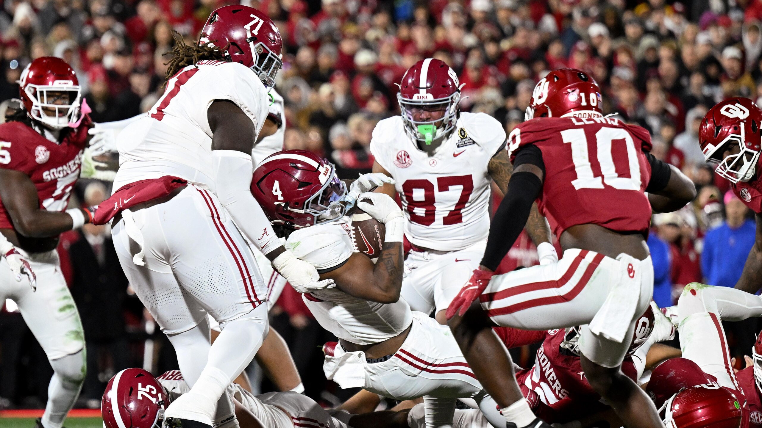 2025 College Football Playoff First Round Game - Alabama v Oklahoma 2025 College Football Playoff First Round Game - Alabama v Oklahoma