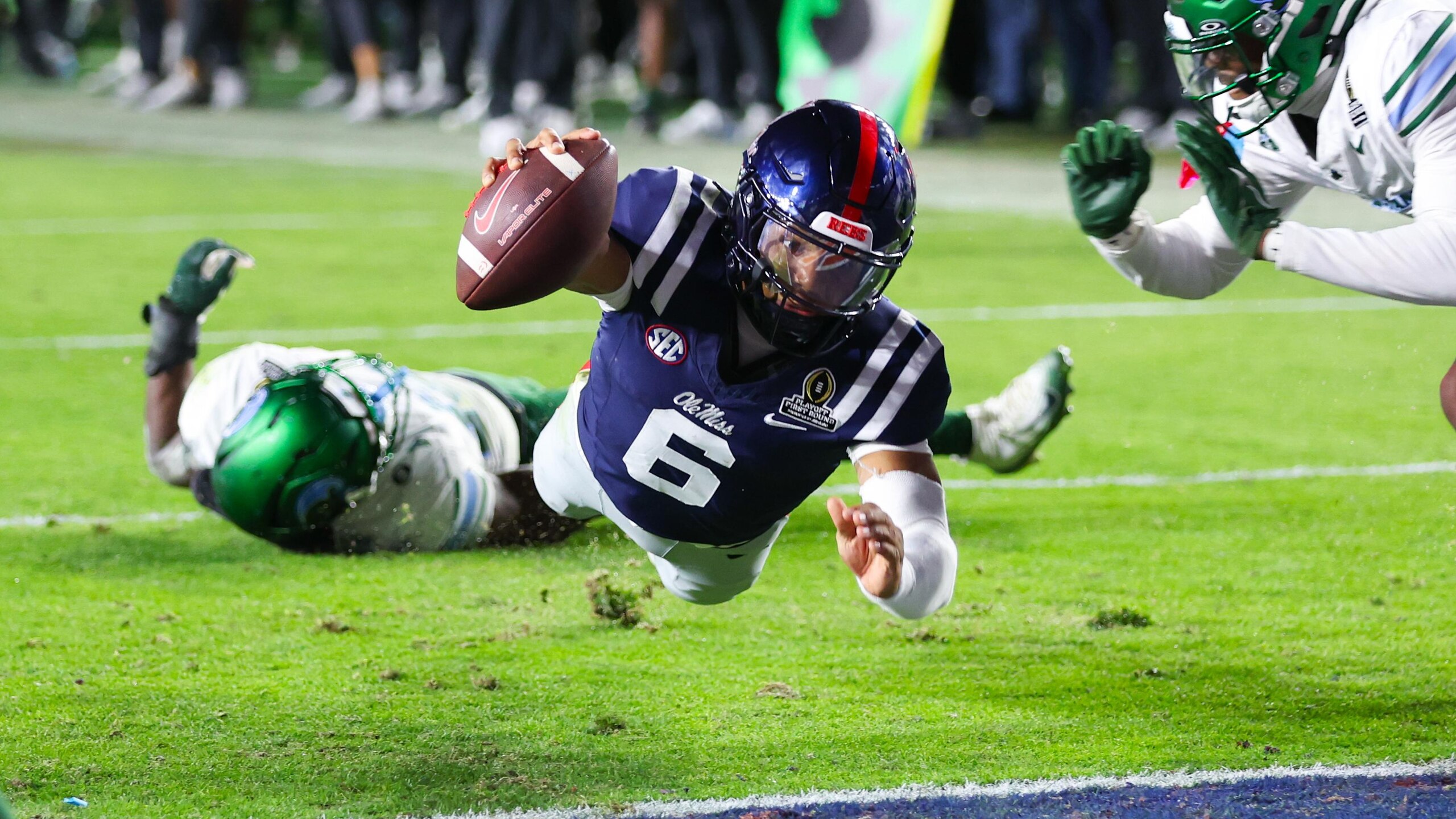 2025 College Football Playoff First Round Game - Tulane v Ole Miss 2025 College Football Playoff First Round Game - Tulane v Ole Miss