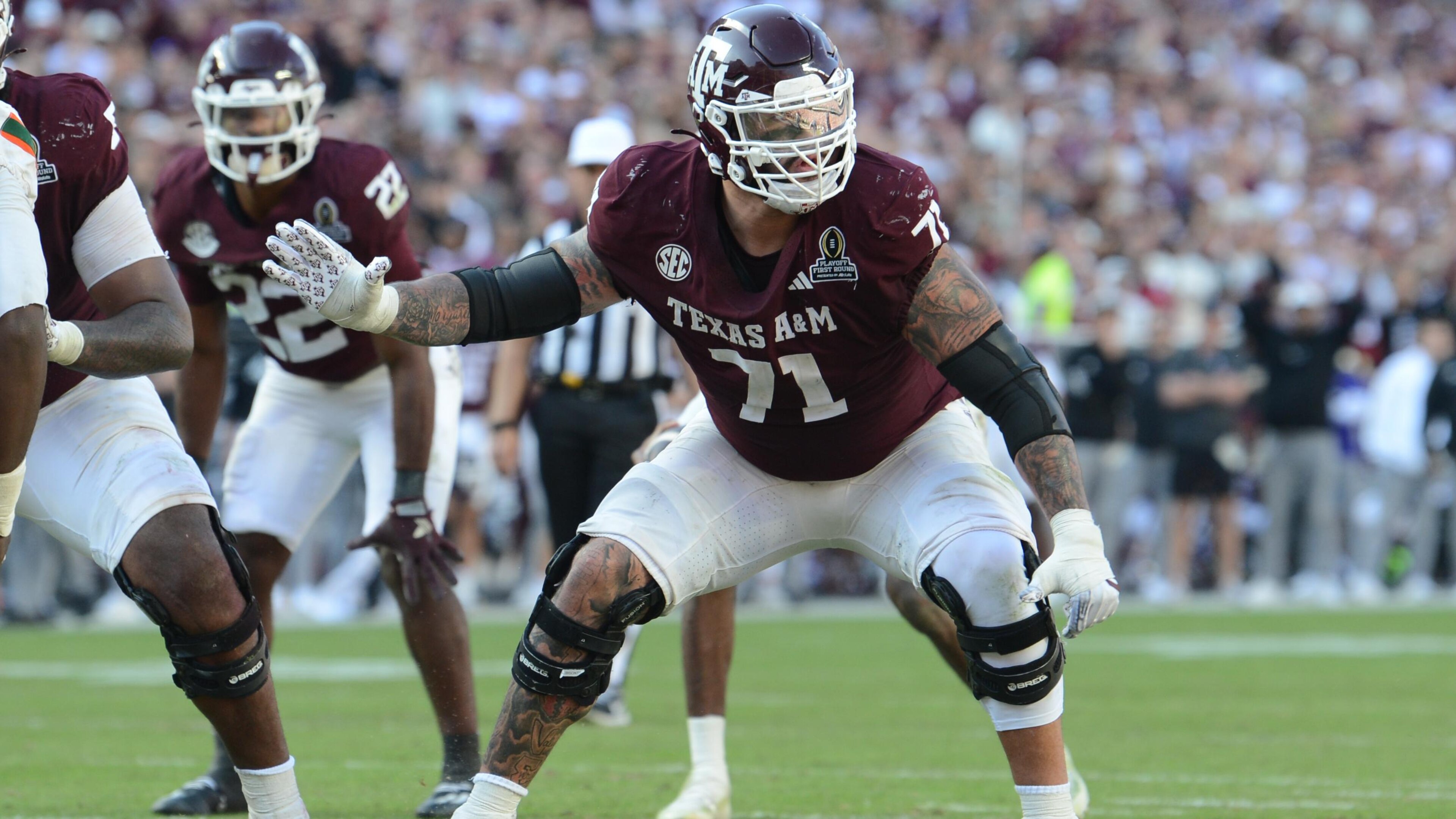 COLLEGE FOOTBALL: DEC 20 College Football Playoff First Round Game Miami at Texas A&M COLLEGE FOOTBALL: DEC 20 College Football Playoff First Round Game Miami at Texas A&M