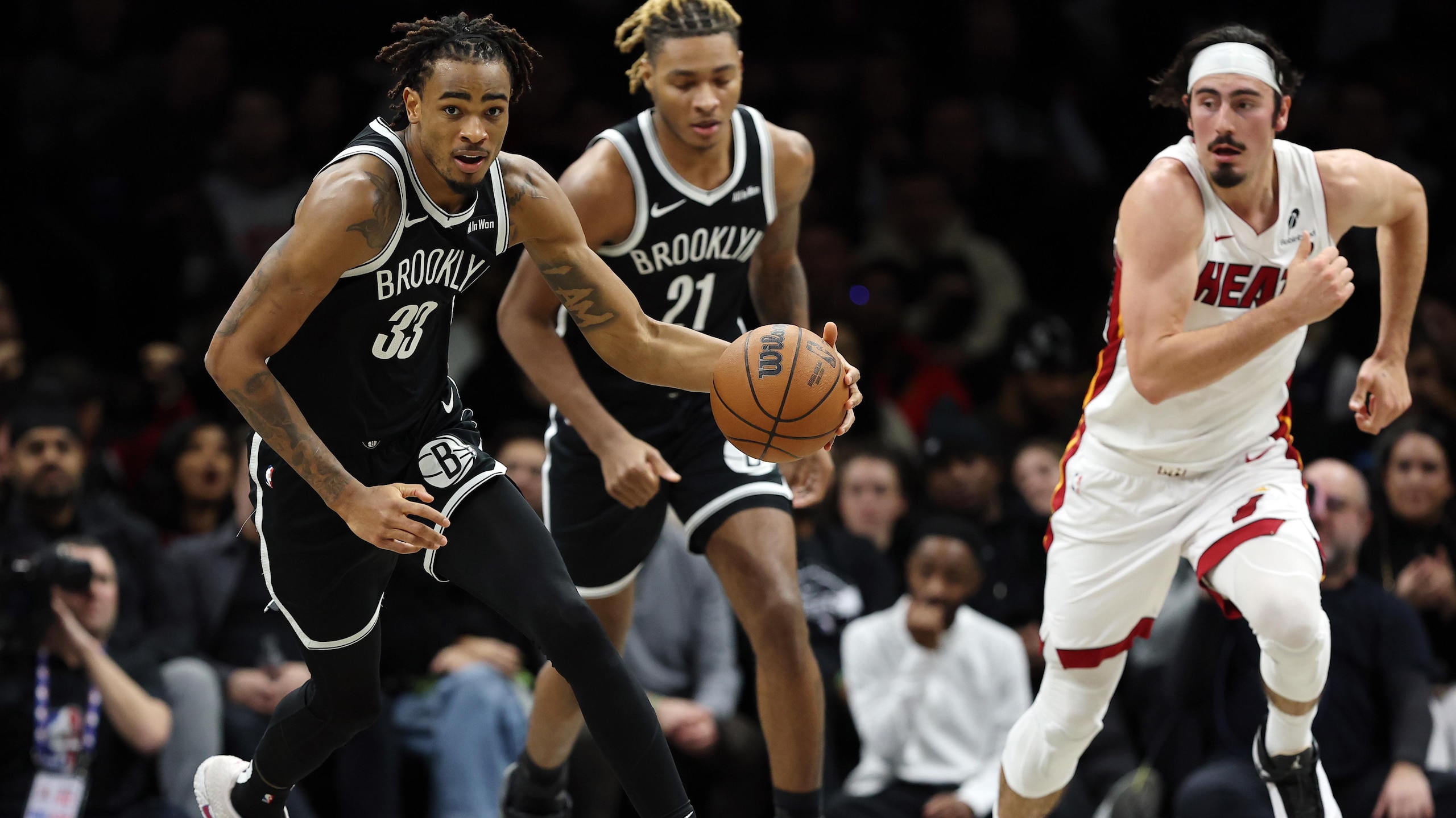 Miami Heat v Brooklyn Nets