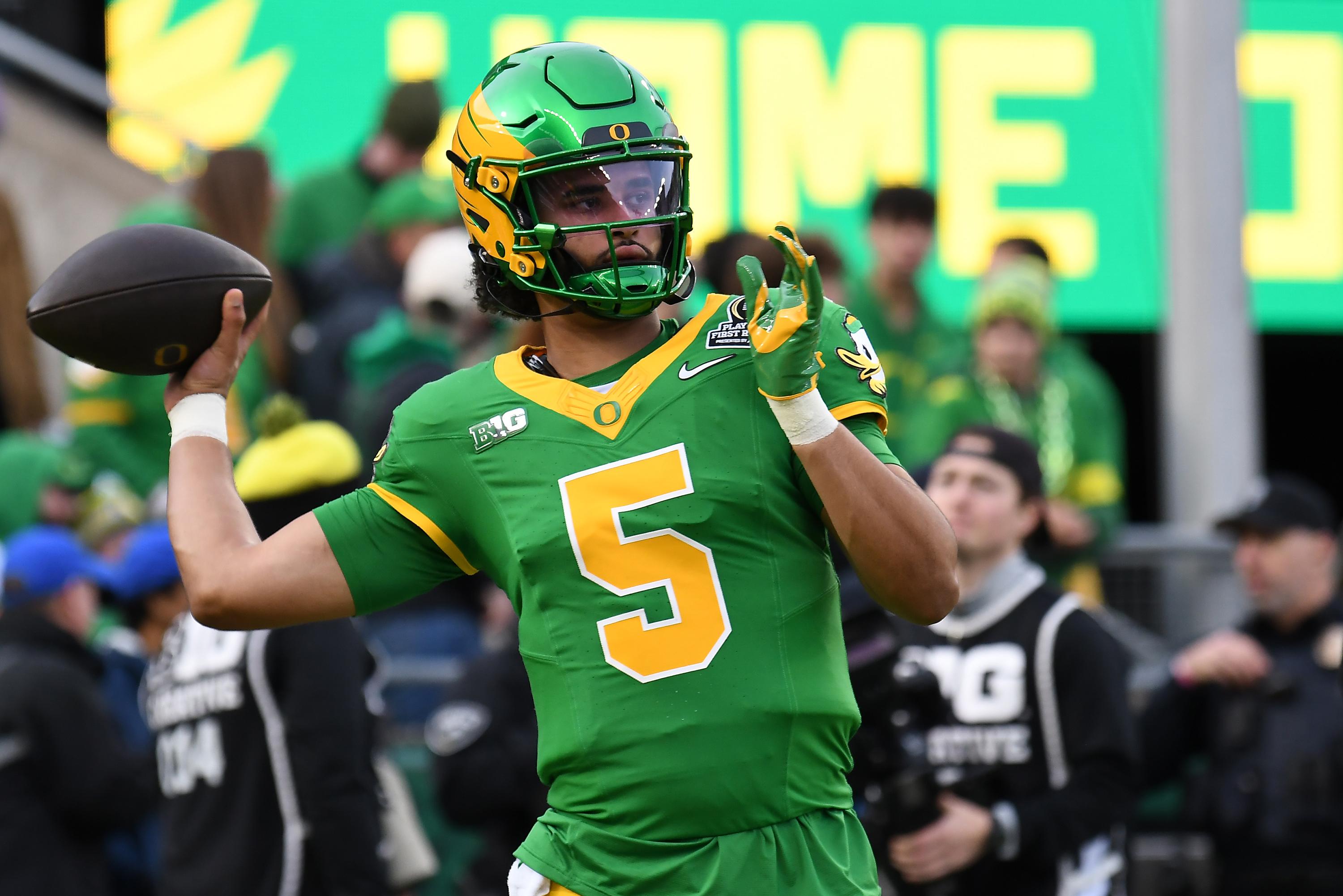 COLLEGE FOOTBALL: DEC 20 College Football Playoff First Round Game James Madison at Oregon