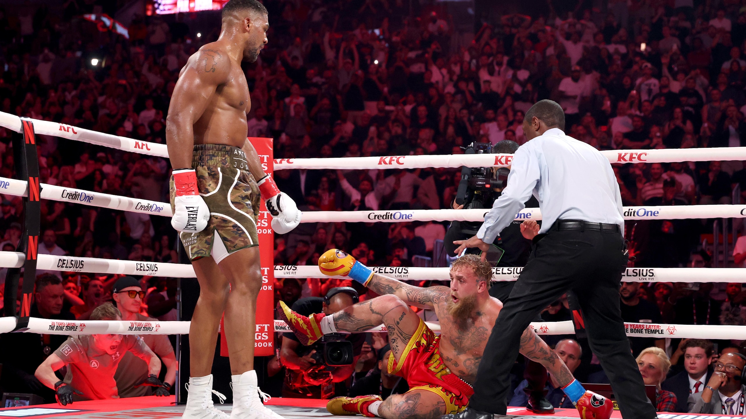 Jake Paul v Anthony Joshua - Fight Night