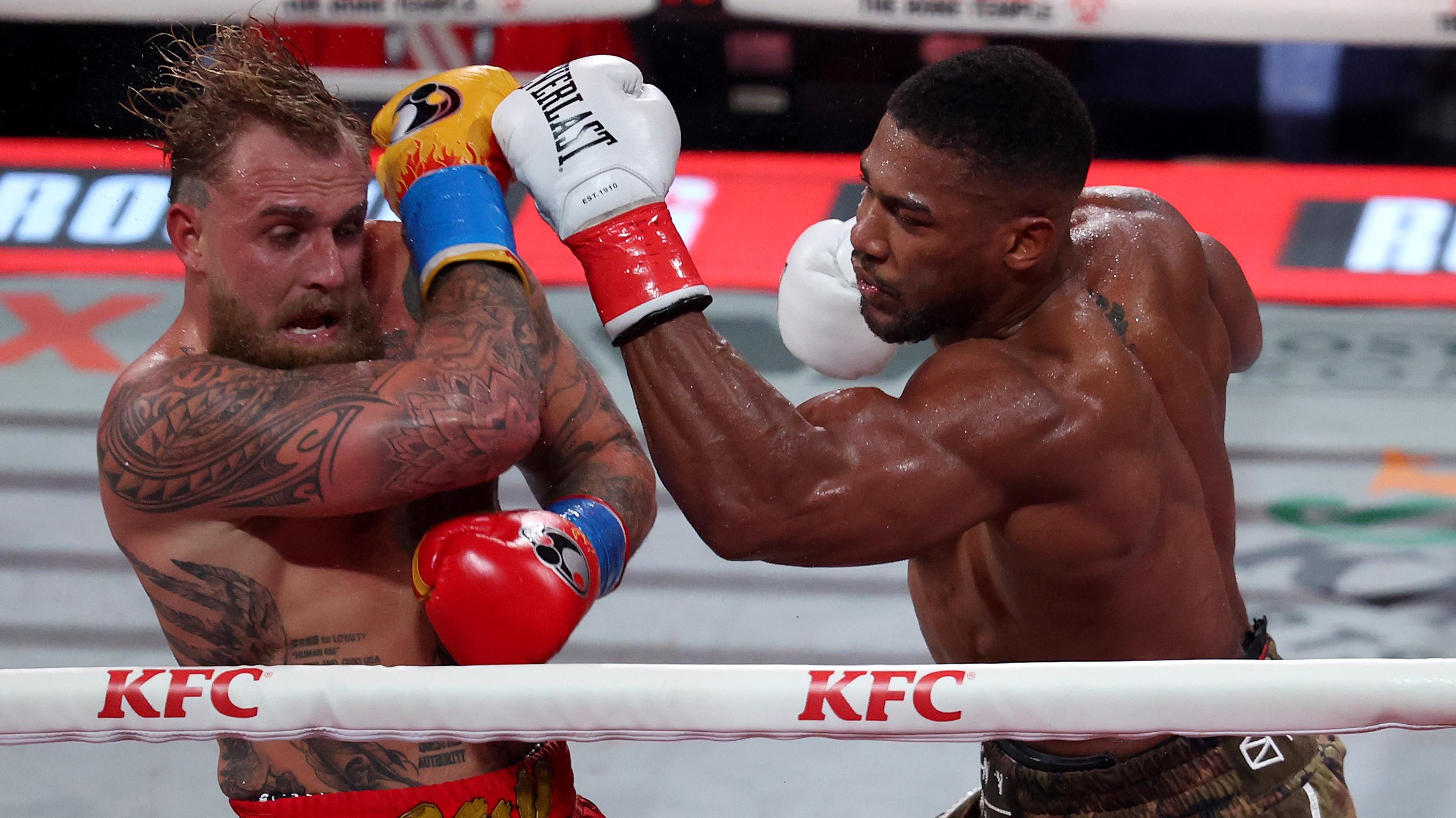 Jake Paul v Anthony Joshua