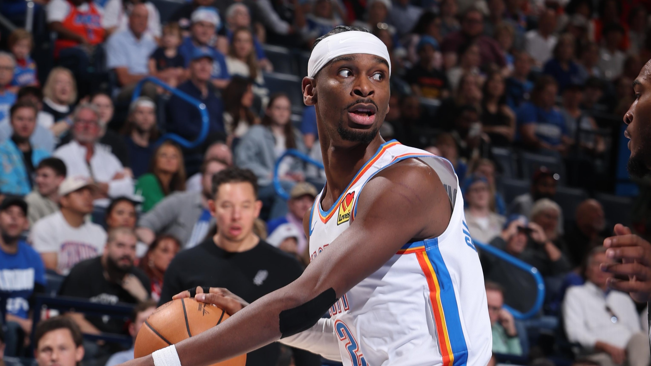 San Antonio Spurs v Oklahoma City Thunder