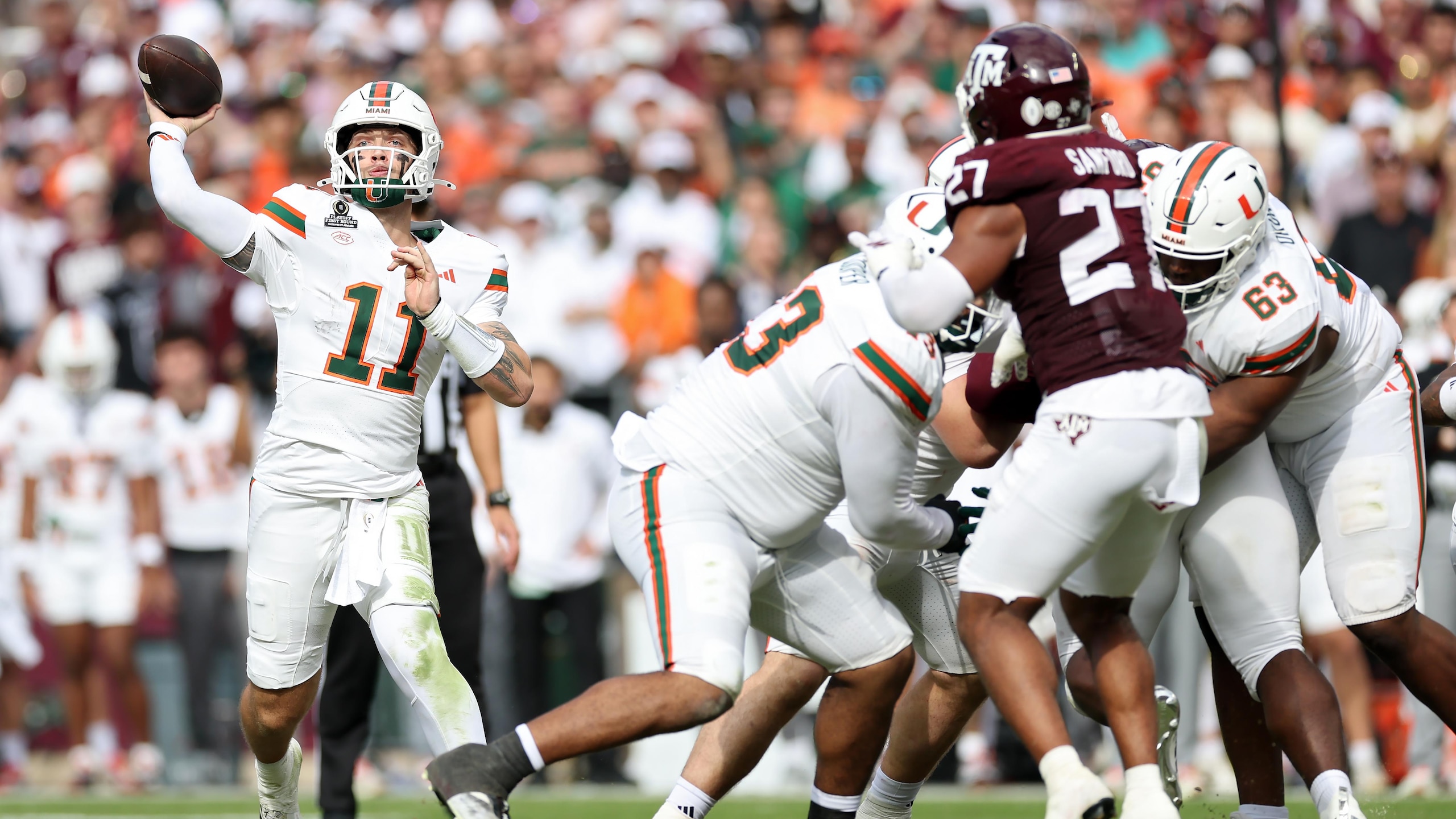 2025 College Football Playoff First Round Game - Miami v Texas A&M
