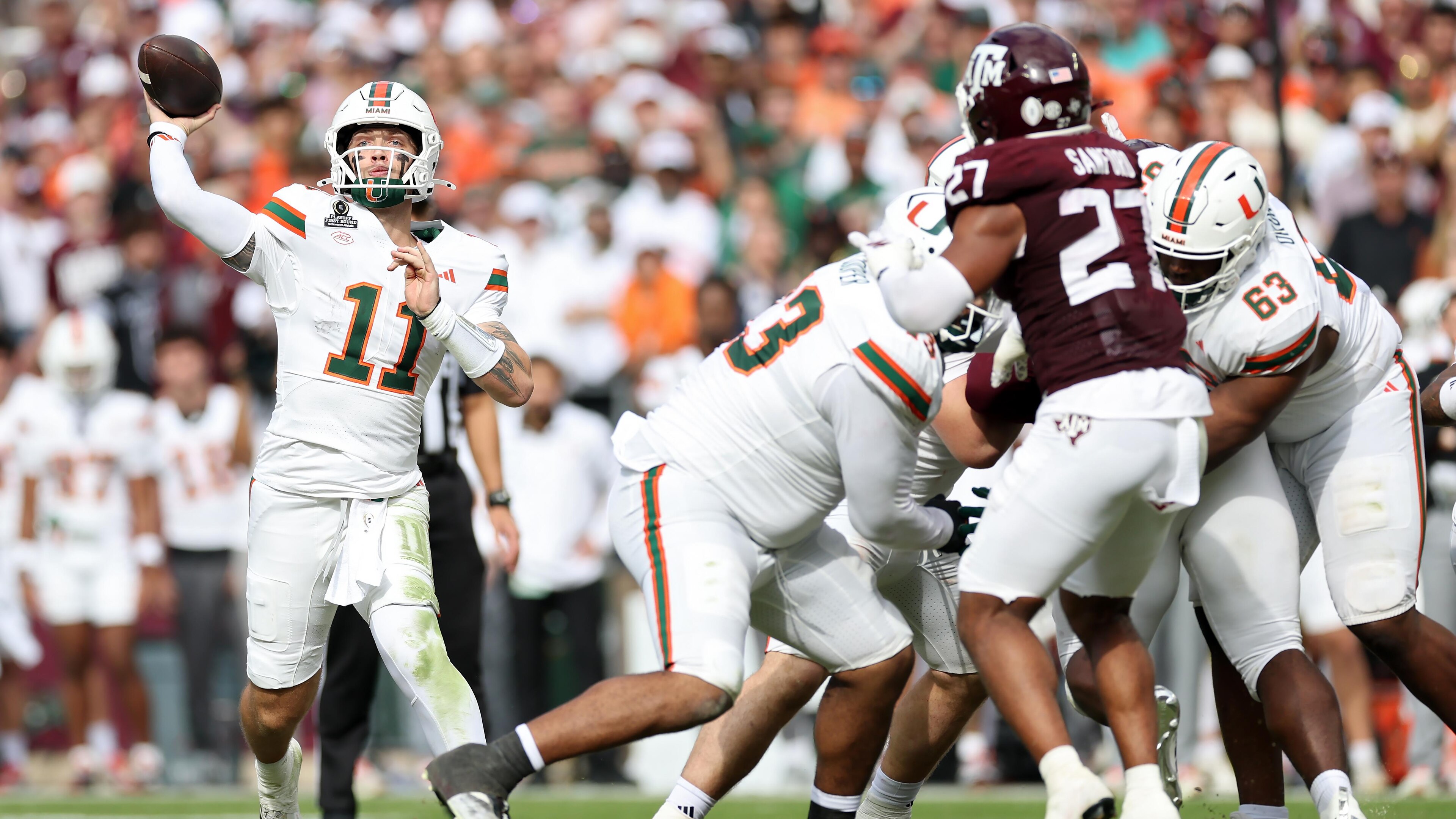 2025 College Football Playoff First Round Game - Miami v Texas A&M