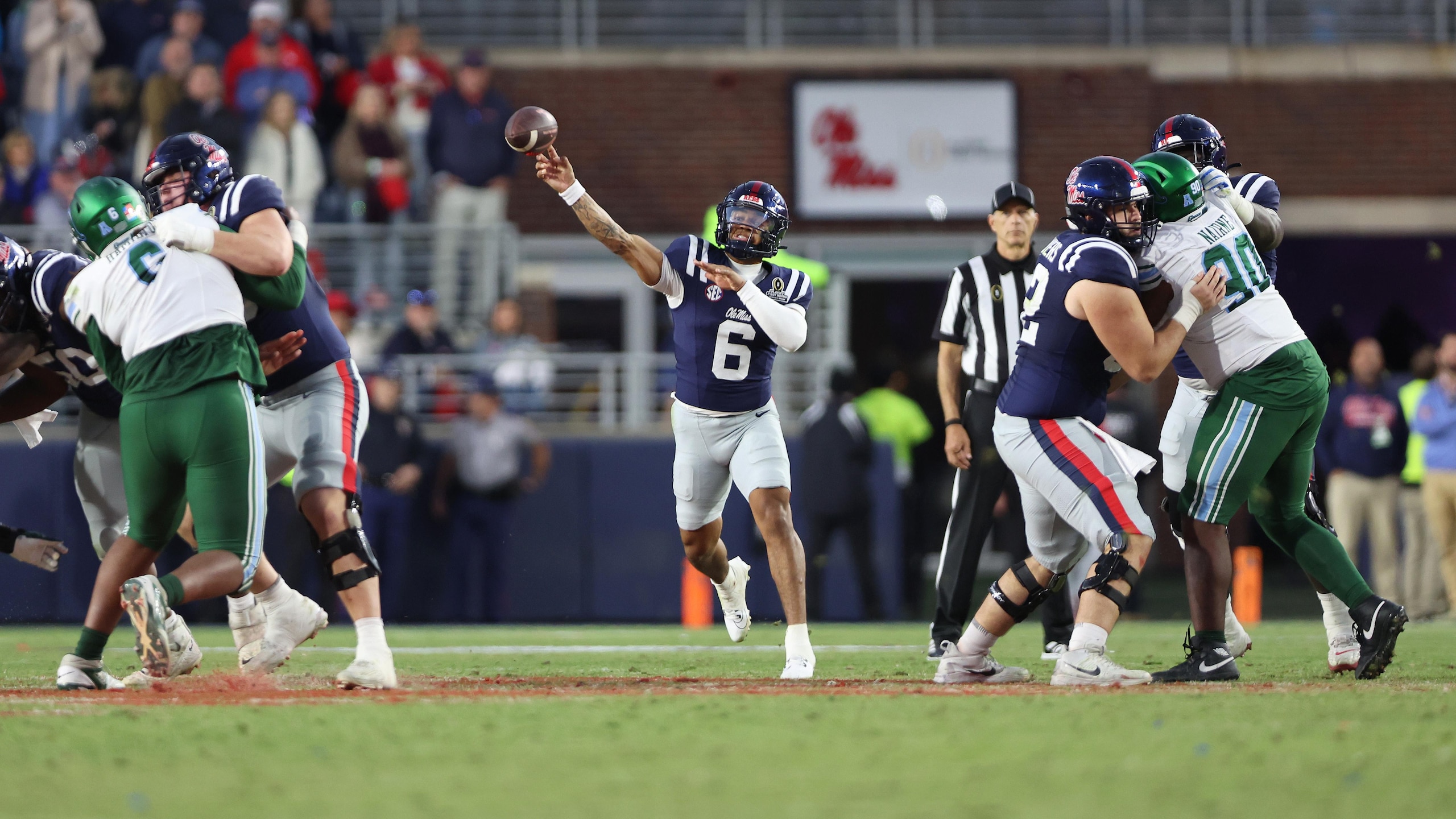 2025 College Football Playoff First Round Game - Tulane v Ole Miss