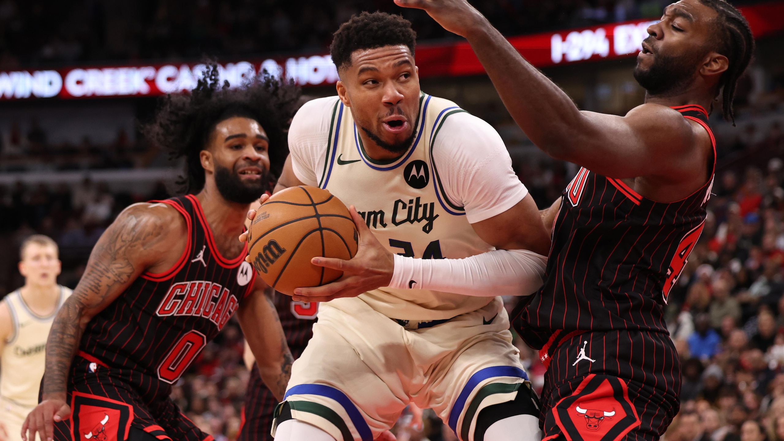 Milwaukee Bucks v Chicago Bulls Milwaukee Bucks v Chicago Bulls