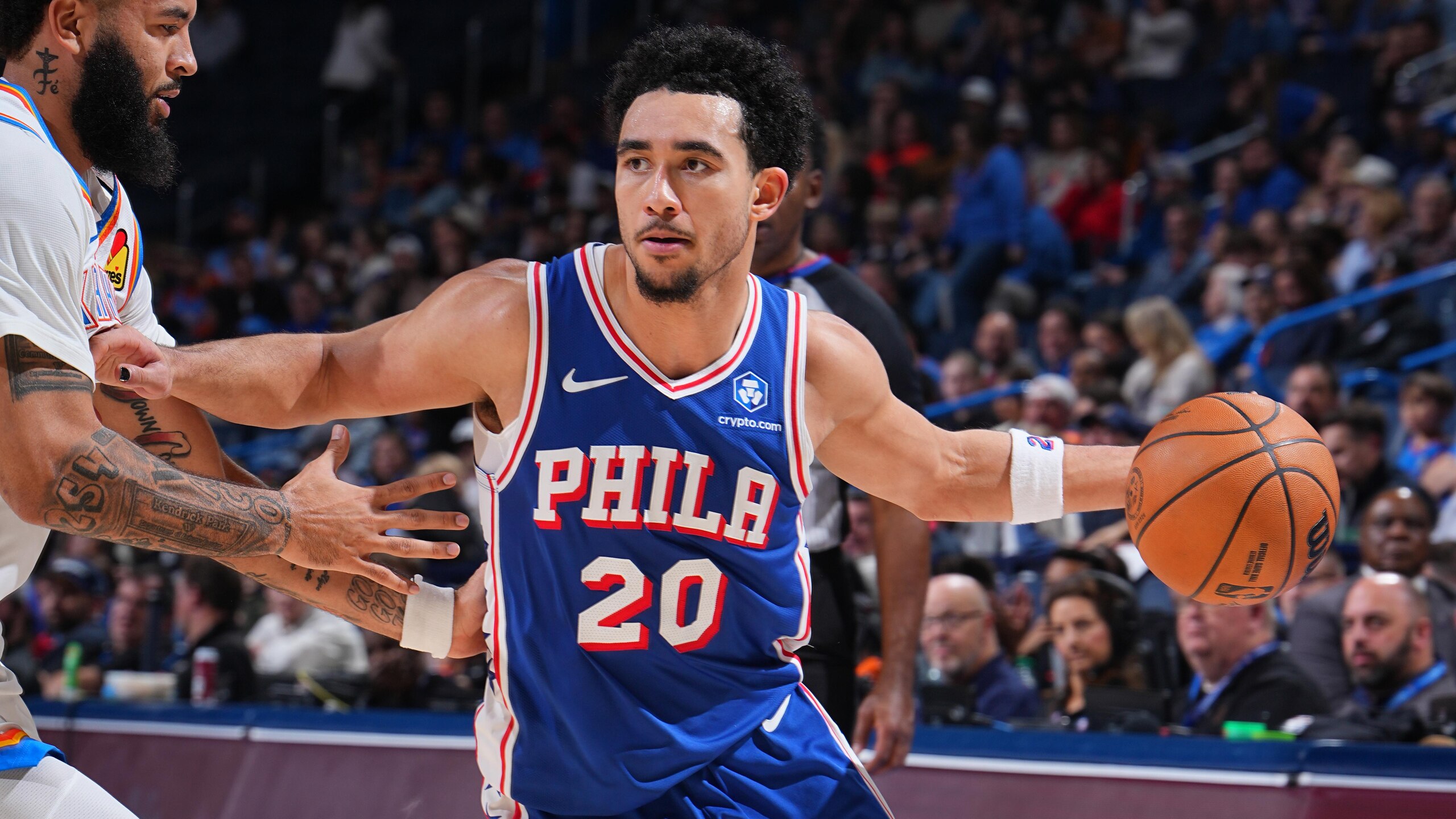 Philadelphia 76ers v Oklahoma City Thunder