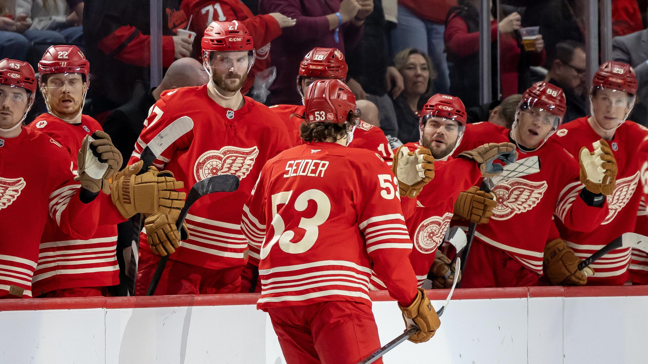 Toronto Maple Leafs v Detroit Red Wings