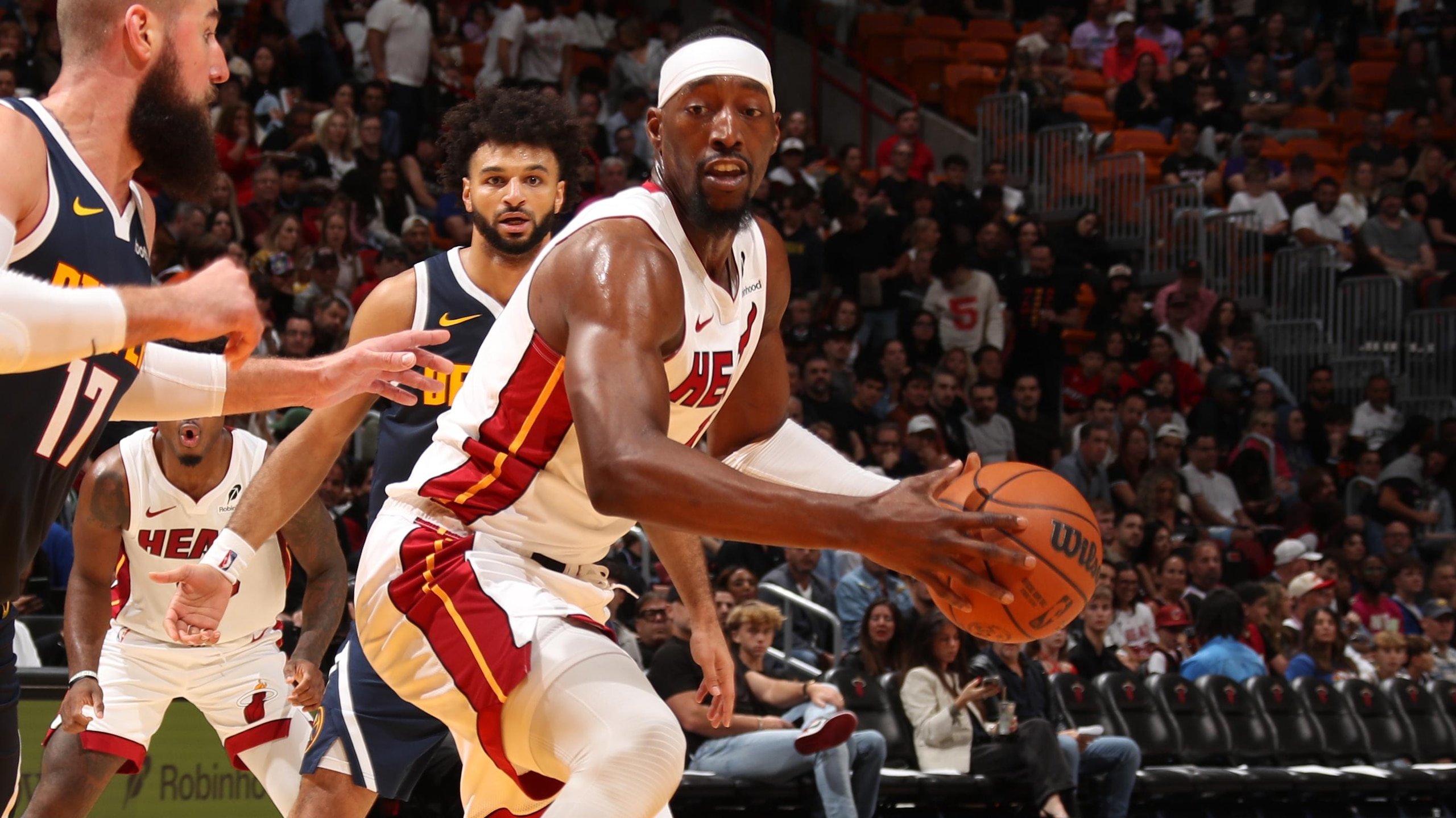 Denver Nuggets v Miami Heat Denver Nuggets v Miami Heat