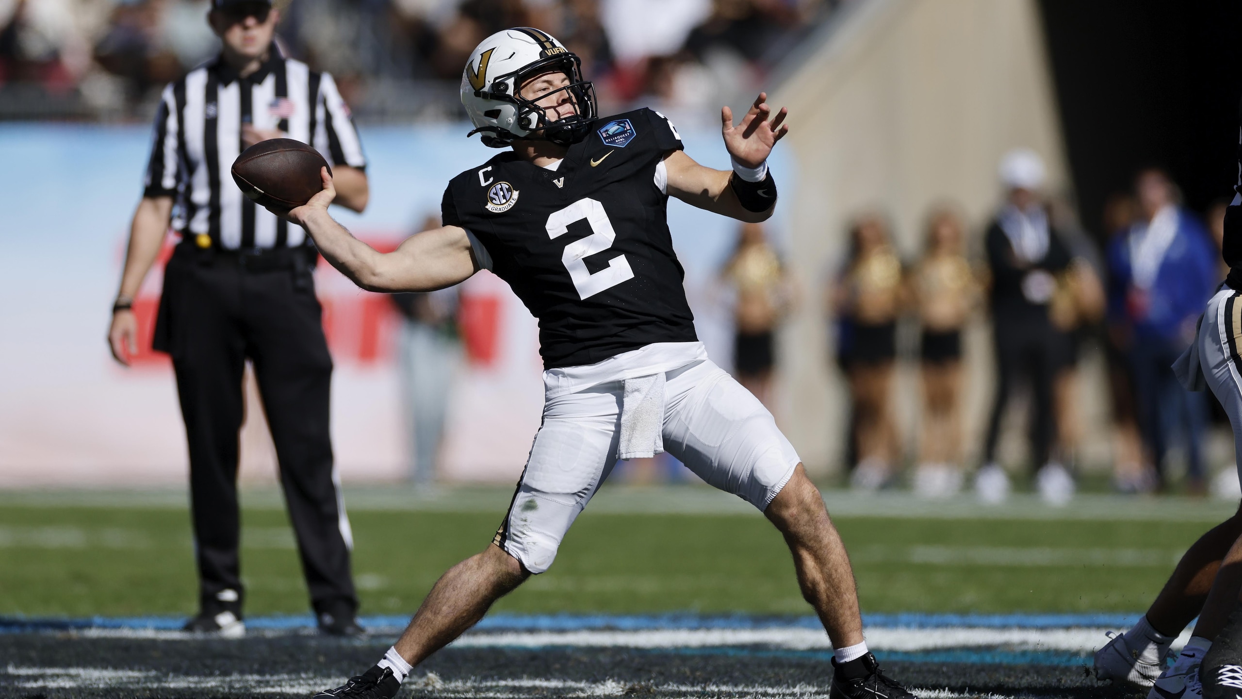 COLLEGE FOOTBALL: DEC 31 ReliaQuest Bowl Iowa vs Vanderbilt COLLEGE FOOTBALL: DEC 31 ReliaQuest Bowl Iowa vs Vanderbilt