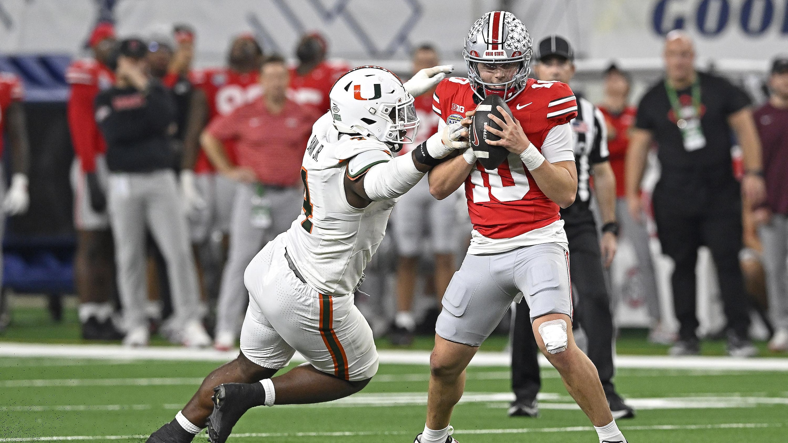 COLLEGE FOOTBALL: DEC 31 College Football Playoff Quarterfinal at the Goodyear Cotton Bowl Classic Miami vs Ohio State