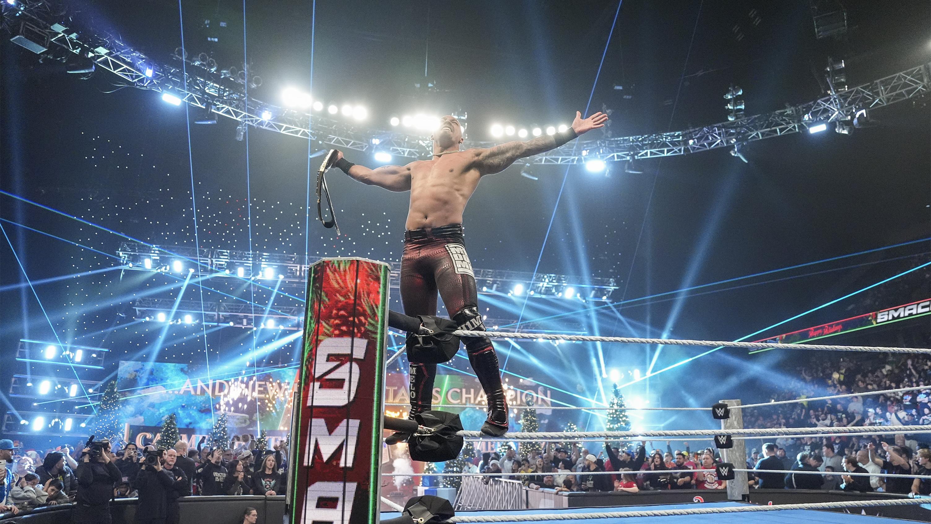 Carmelo Hayes Beats Ilja Dragunov to Win WWE US Title on SmackDown