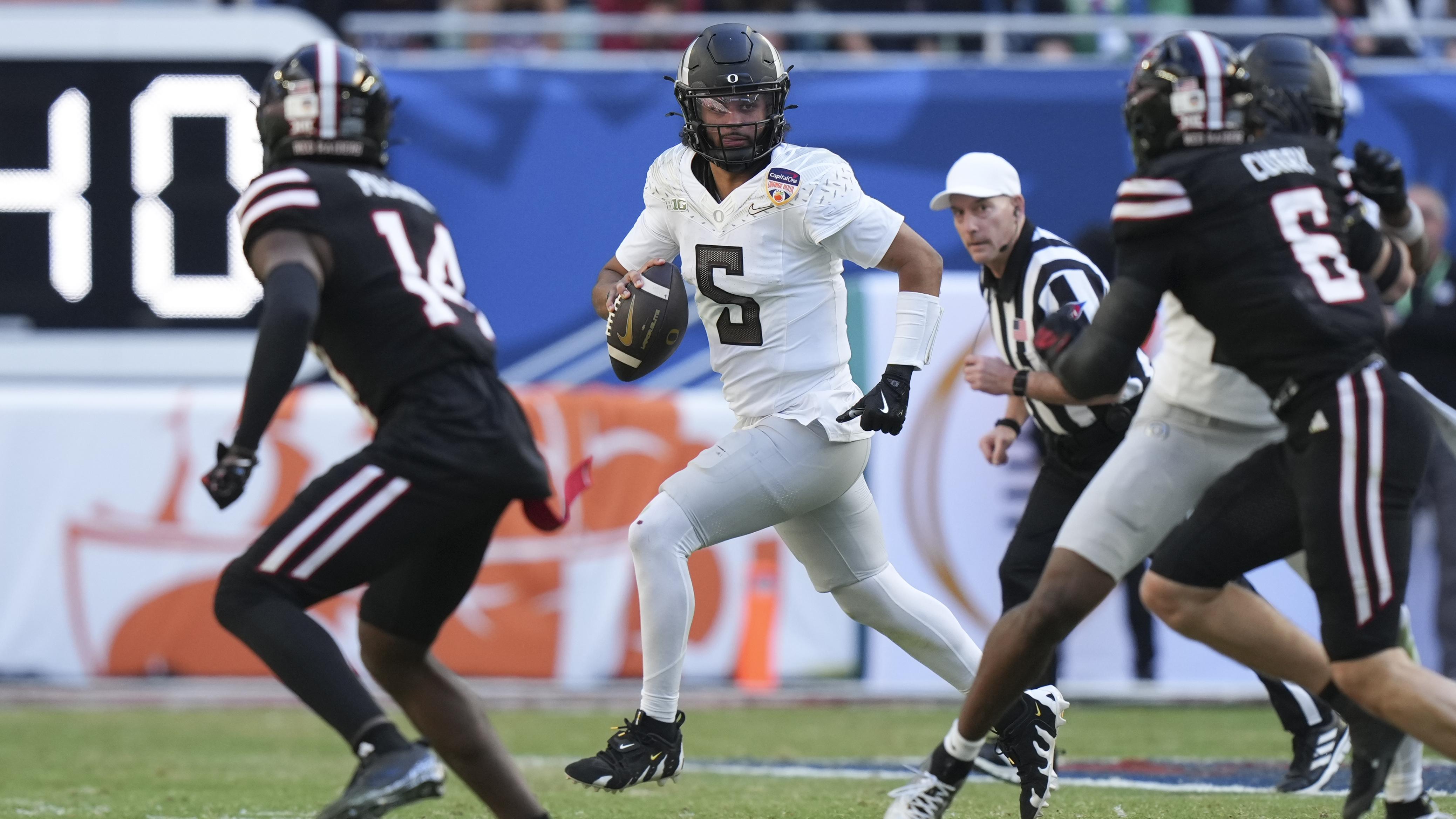 COLLEGE FOOTBALL: JAN 01 College Football Playoff Quarterfinal at the Capital One Orange Bowl Oregon vs Texas Tech