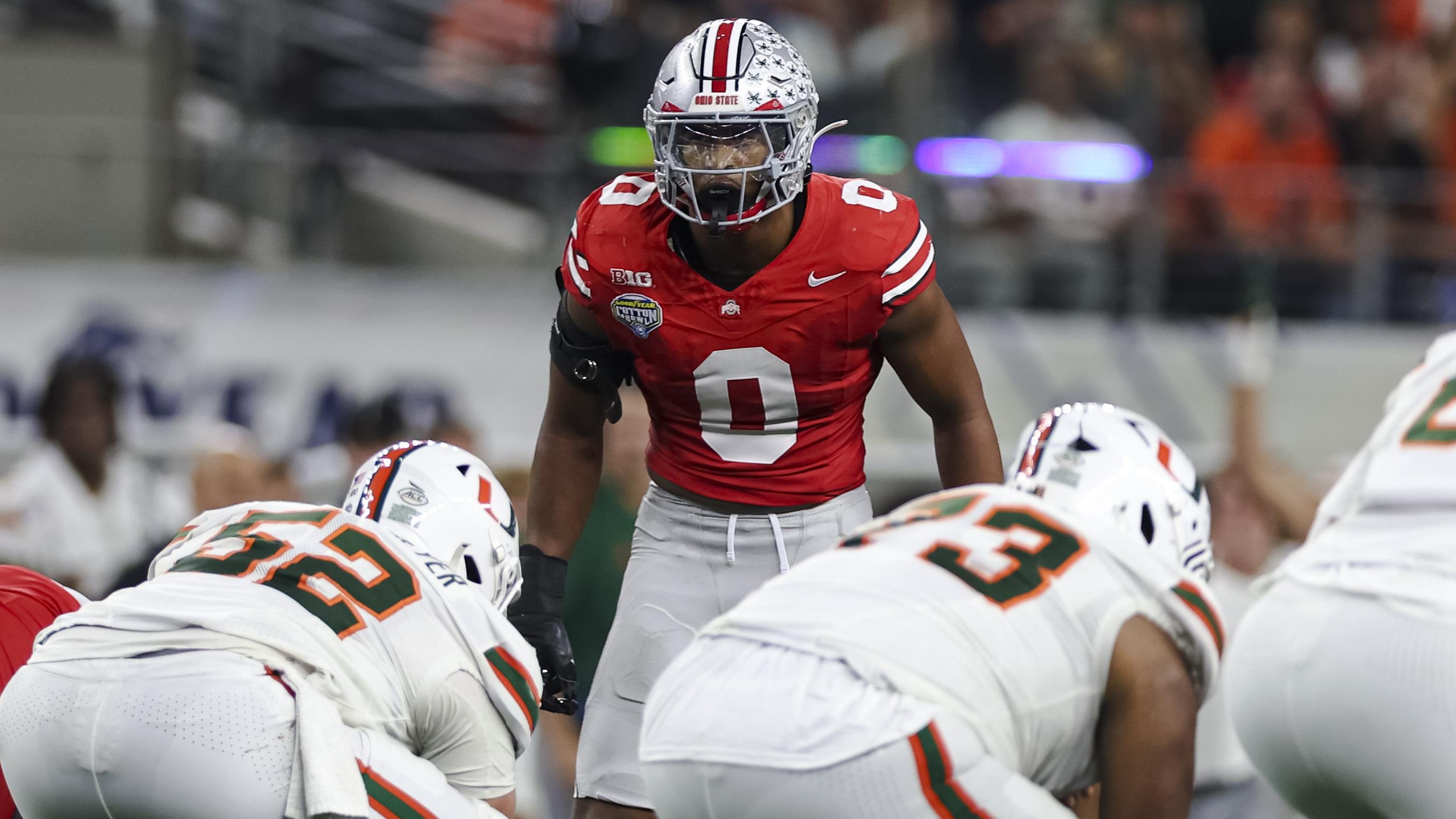 College Football Playoff Quarterfinal - Goodyear Cotton Bowl Classic: Miami v Ohio State College Football Playoff Quarterfinal - Goodyear Cotton Bowl Classic: Miami v Ohio State