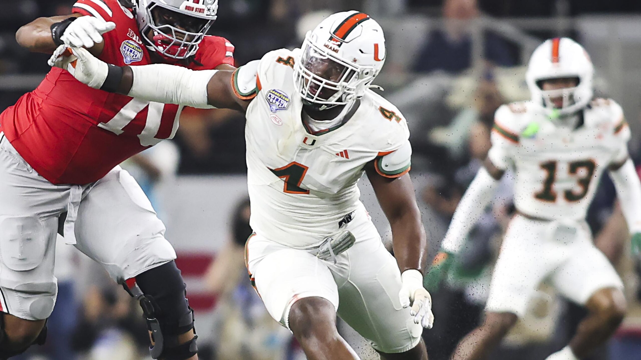 College Football Playoff Quarterfinal - Goodyear Cotton Bowl Classic: Miami v Ohio State