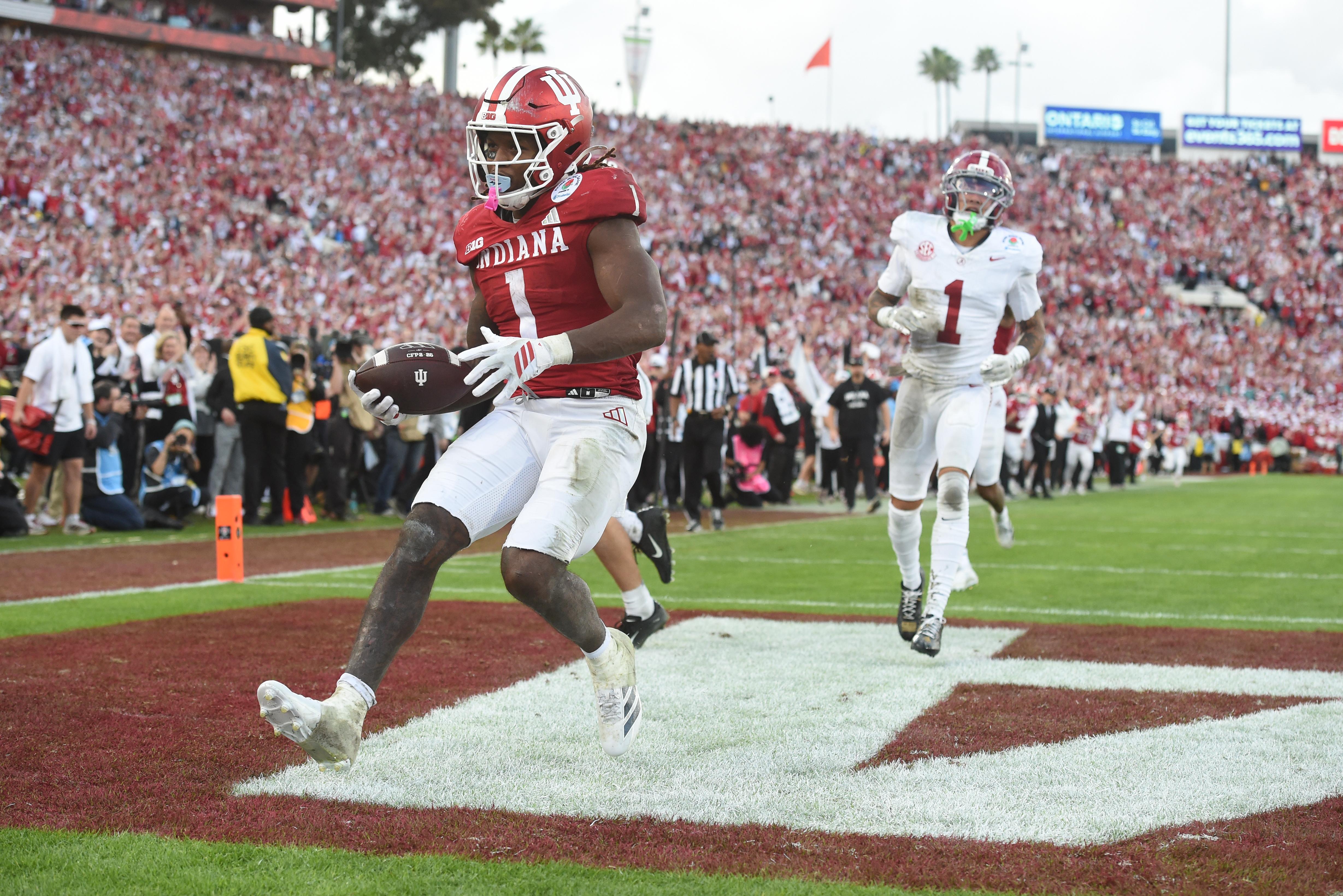 COLLEGE FOOTBALL: JAN 01 College Football Playoff Quarterfinal at the Rose Bowl Presented by Prudential Alabama vs Indiana